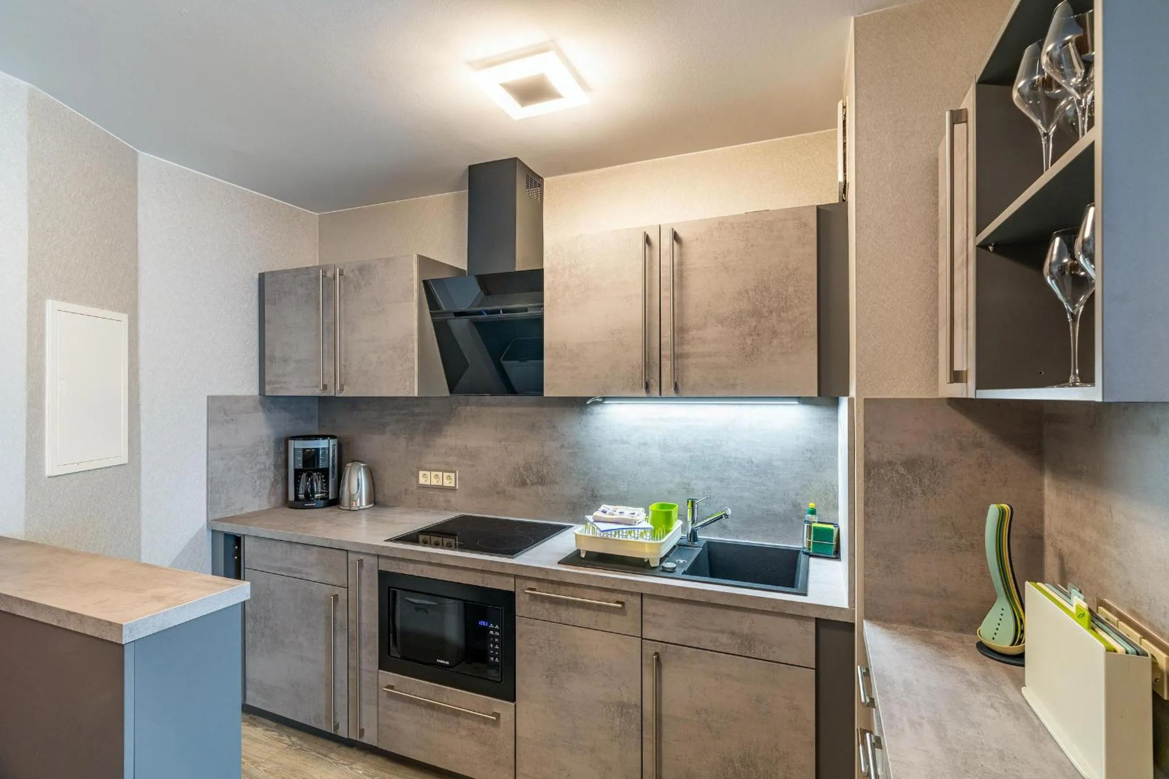 kitchen in SEETELHOTEL Ostseeresidenz Bansin