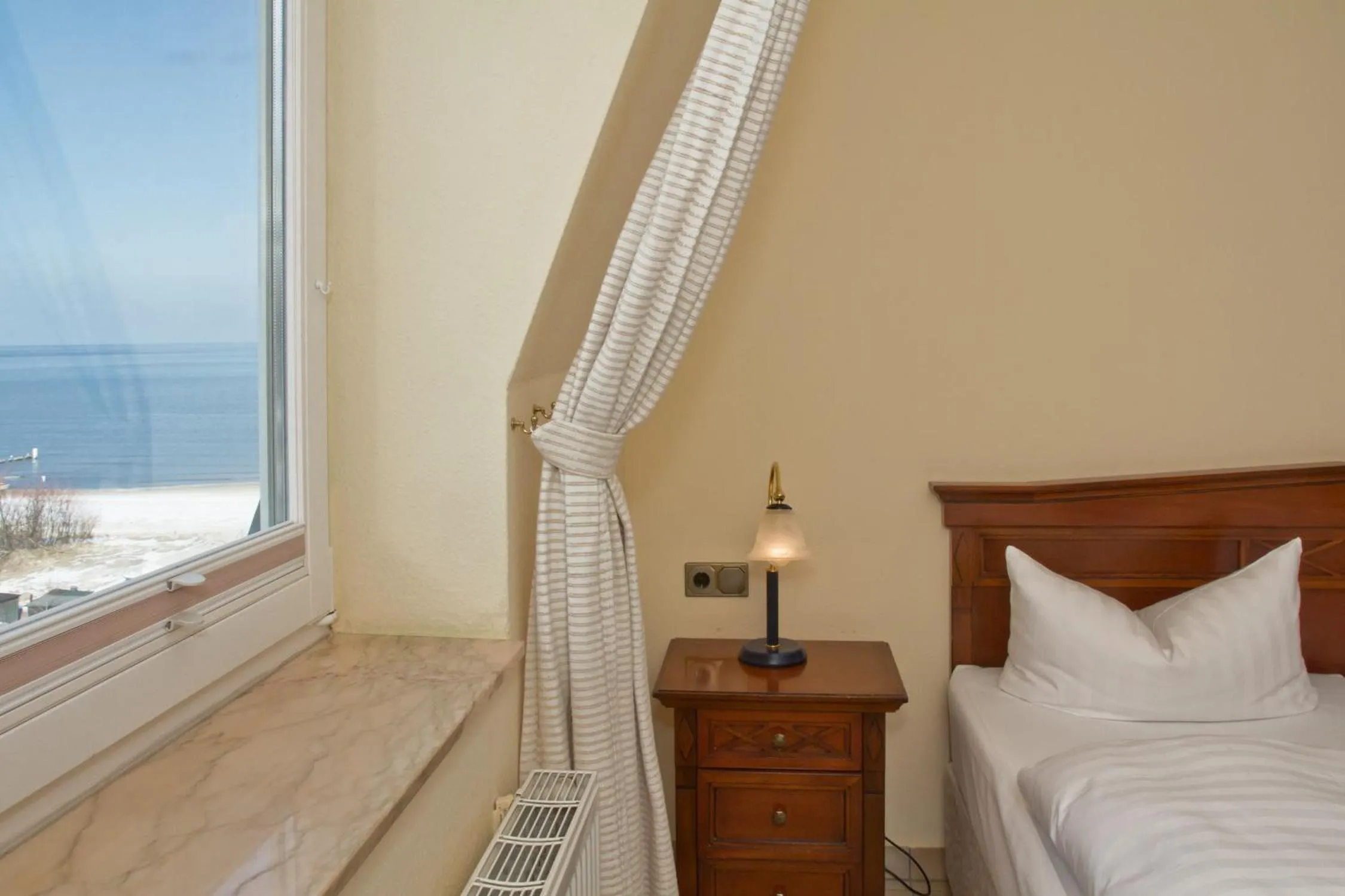 Bed in SEETELHOTEL Ostseeresidenz Bansin