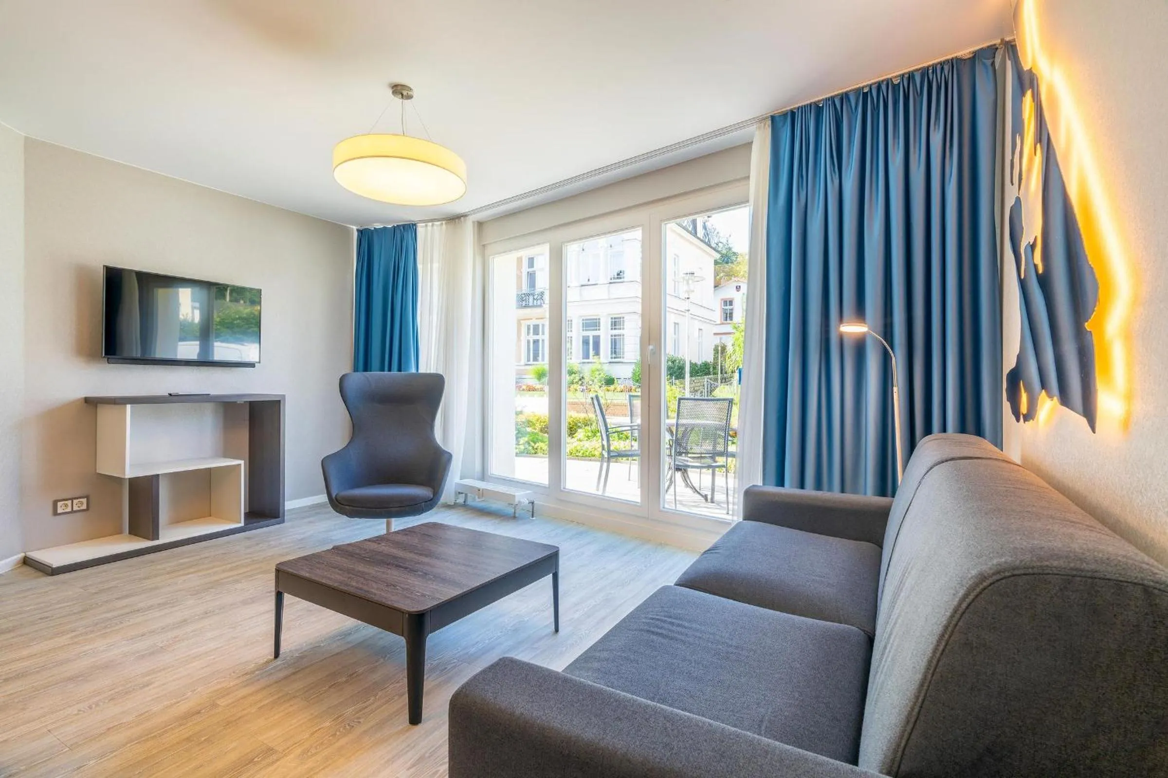 Seating area in SEETELHOTEL Ostseeresidenz Bansin