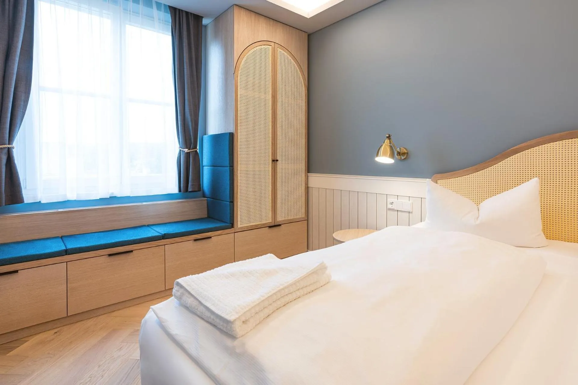 Bedroom, Bed in SEETELHOTEL Ostseeresidenz Heringsdorf