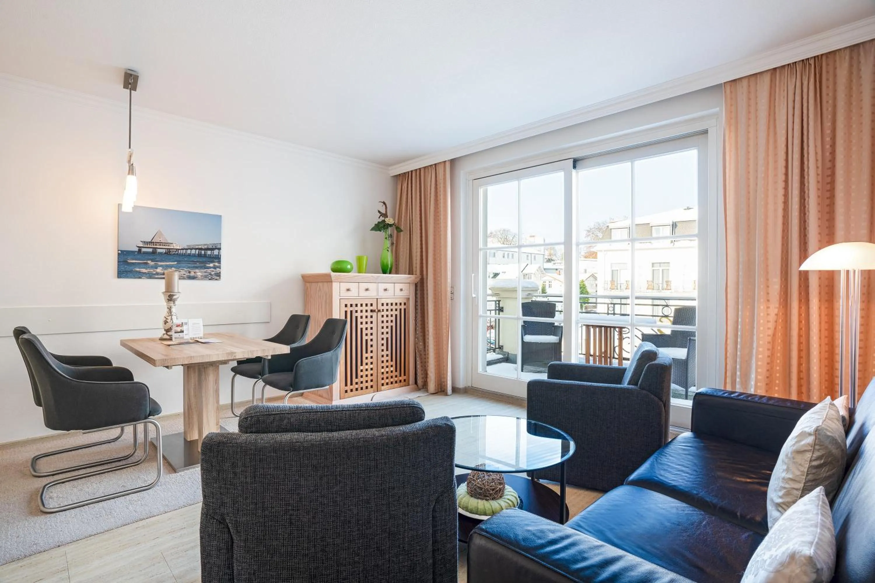 Living room in SEETELHOTEL Ostseeresidenz Heringsdorf