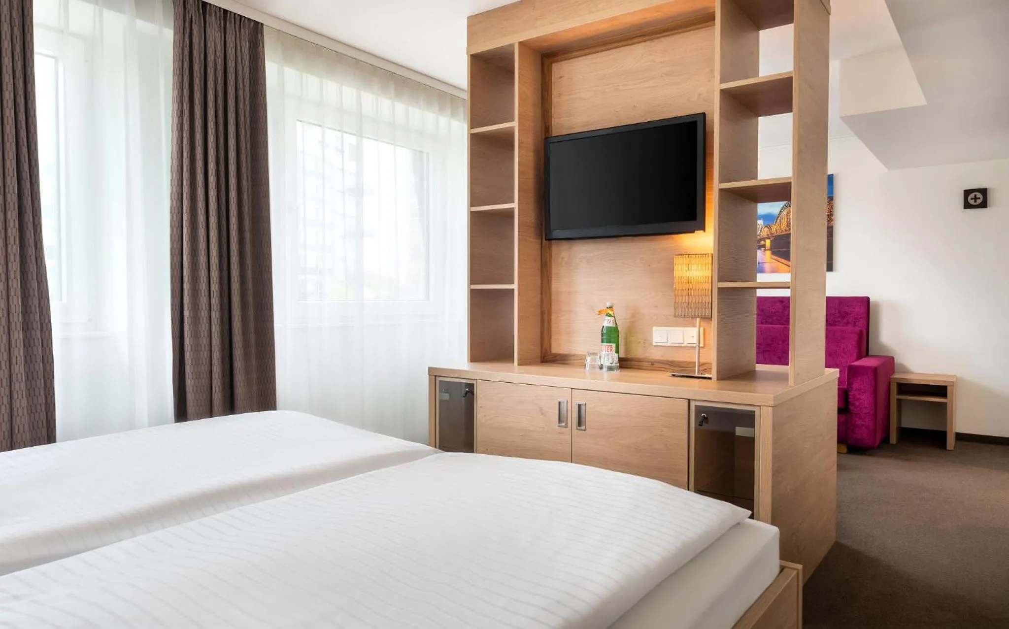 Photo of the whole room, Bed in Stadthotel am Römerturm