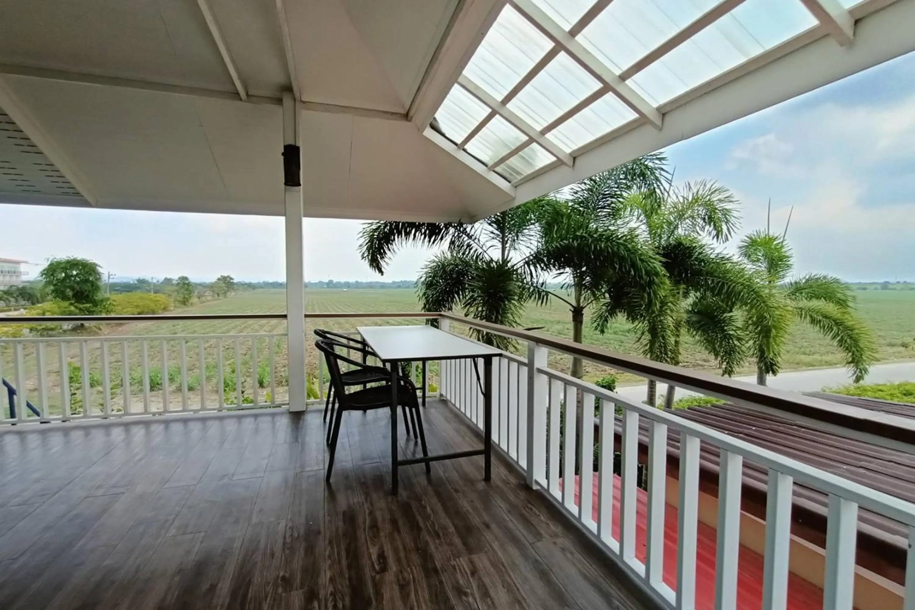 Balcony/Terrace in Aob-Oun Homestay