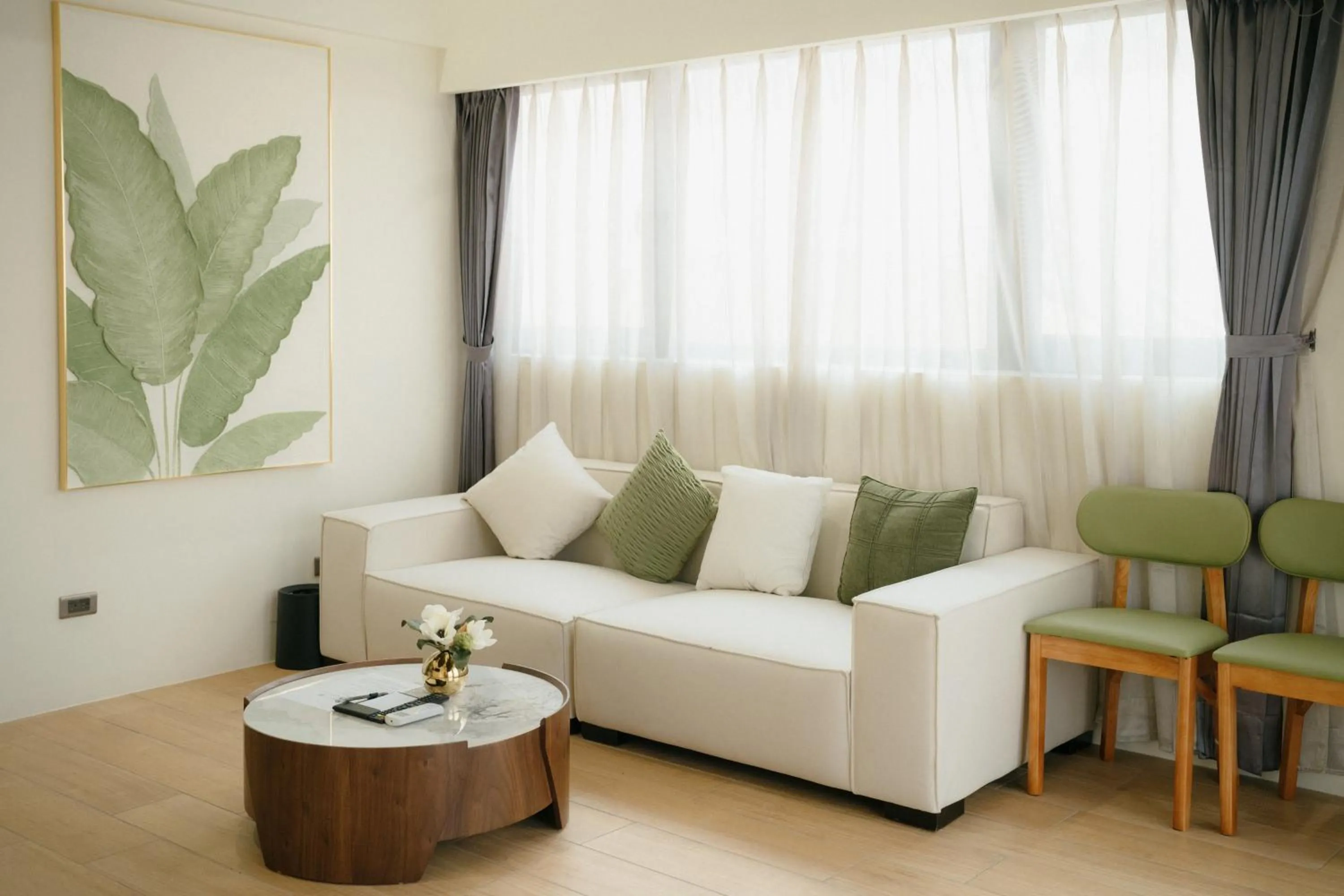 Living room in 金金禮寓Solis hotel