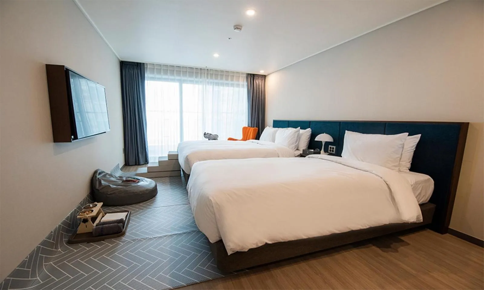 Bed in Busan Yeongmu Parade Hotel Haeundae Beach