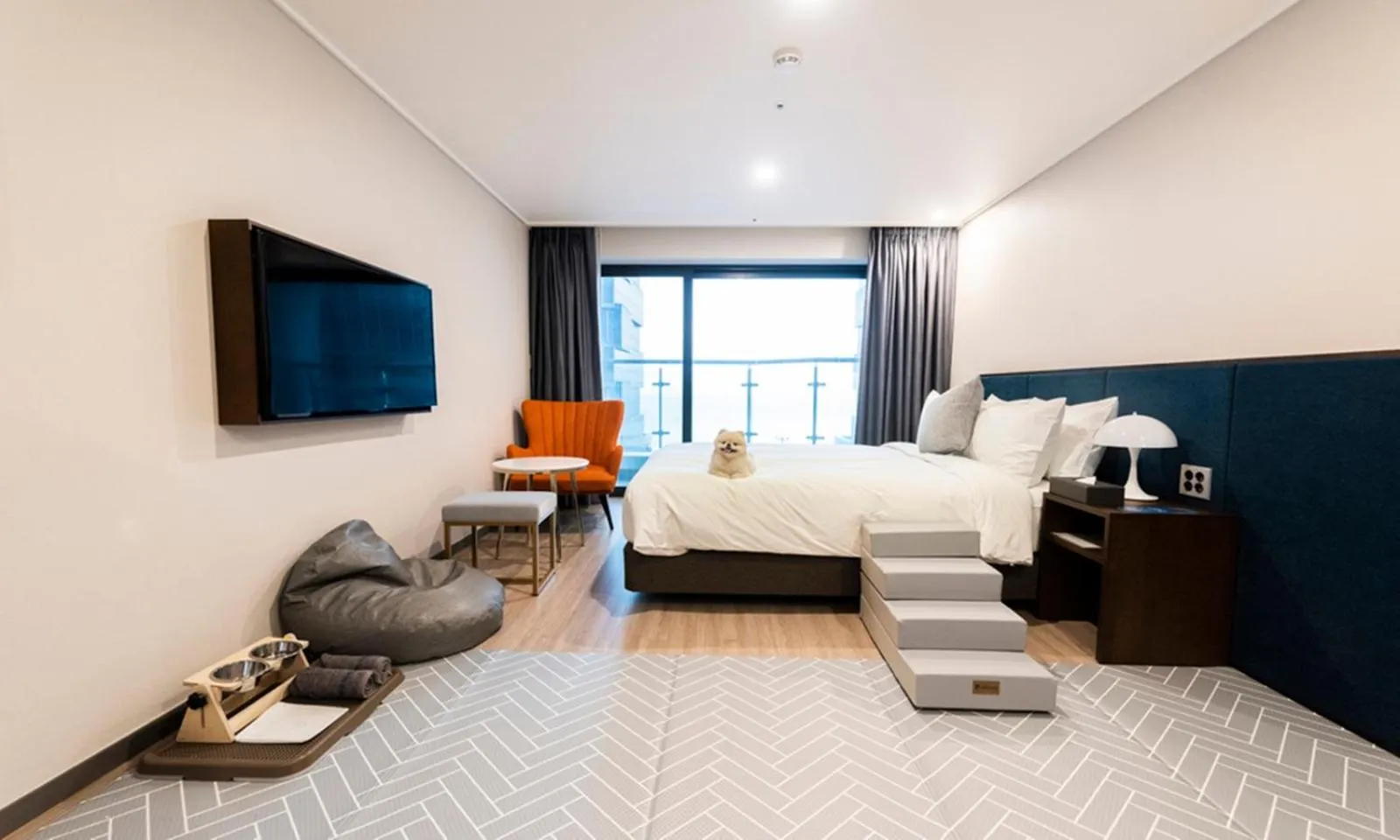 Deluxe Double Room with Pet Friendly in Busan Yeongmu Parade Hotel Haeundae Beach