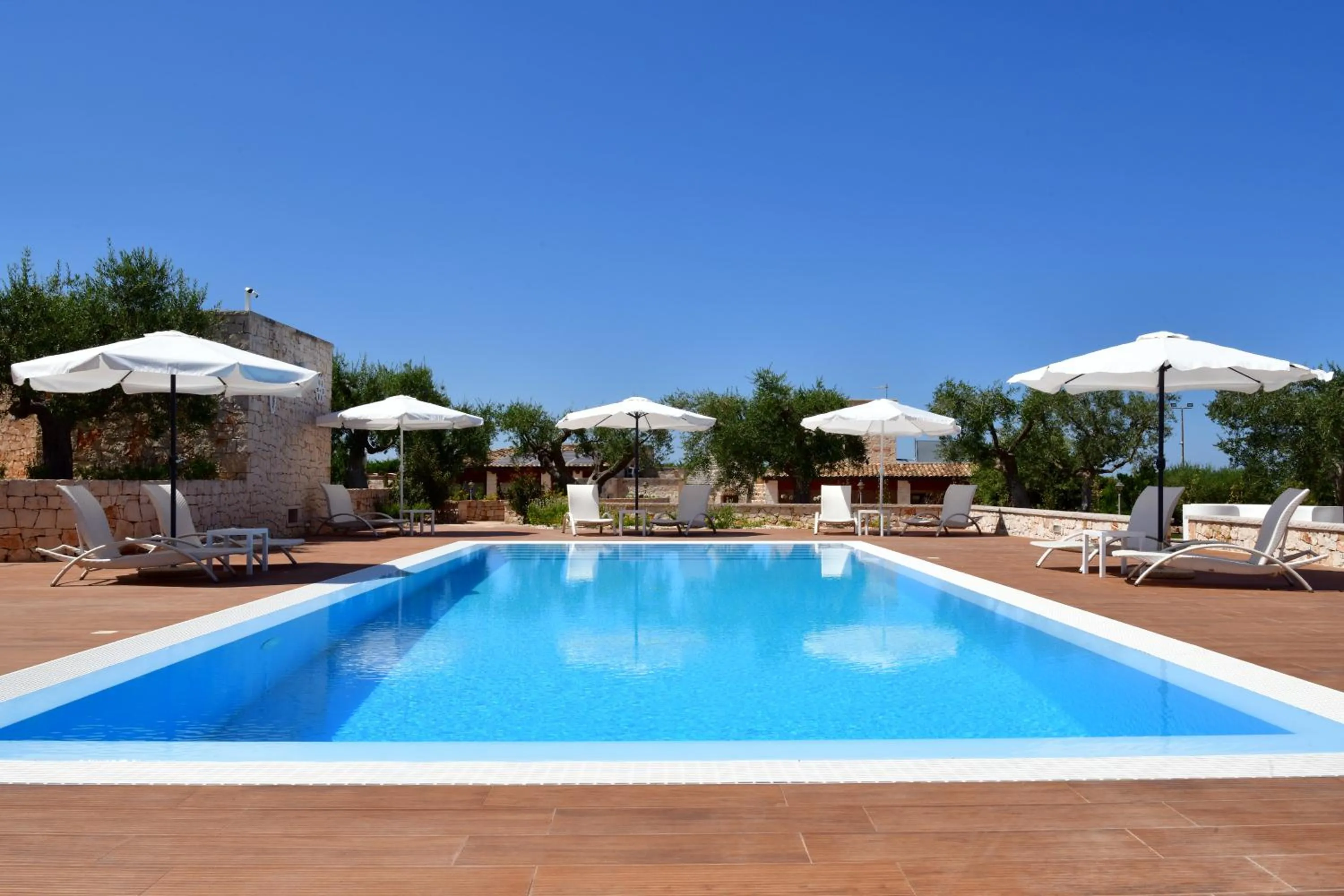 Swimming pool in B&B Fiano Marchione