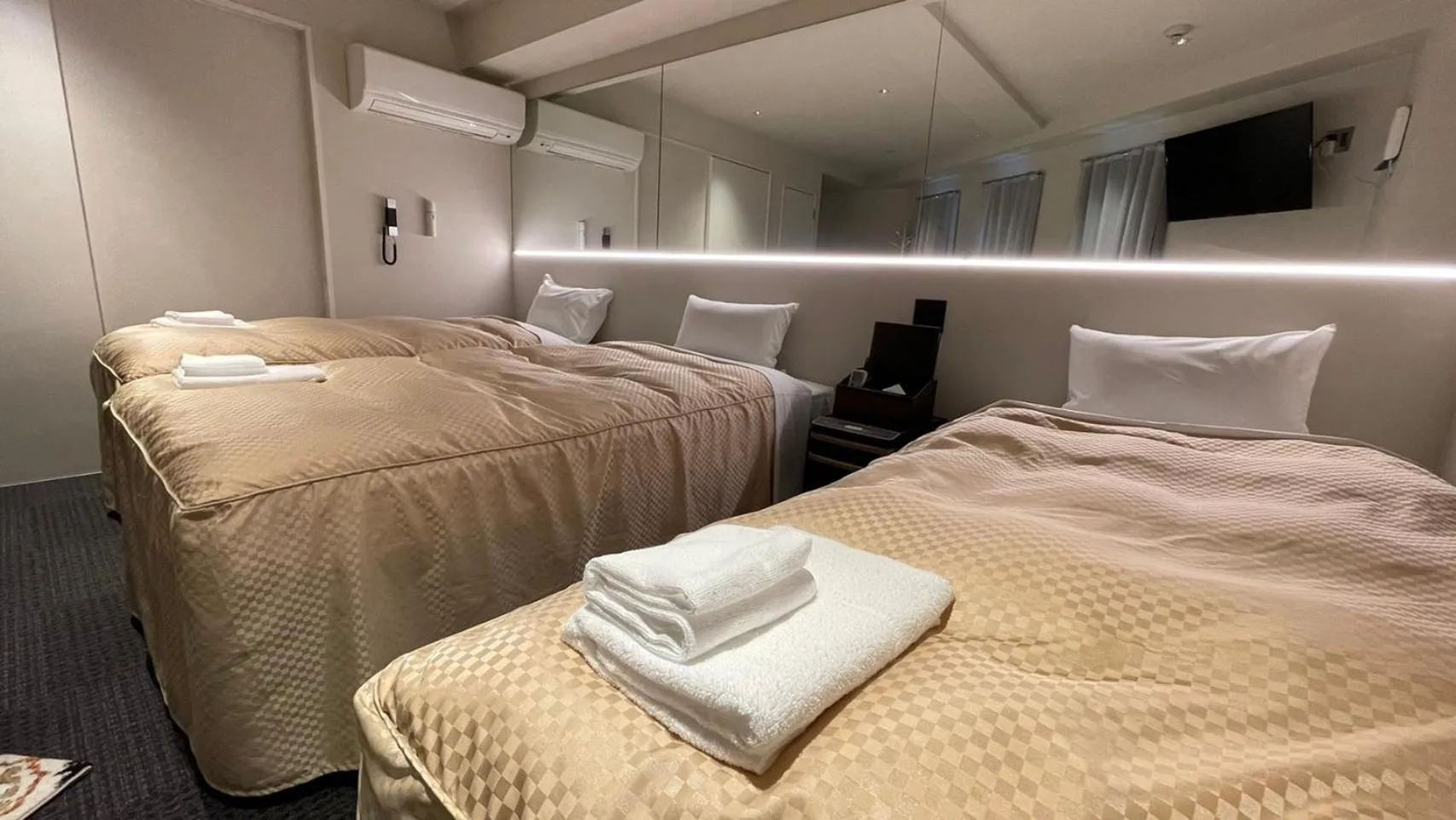 Bed in Hotel Wisteria NARA