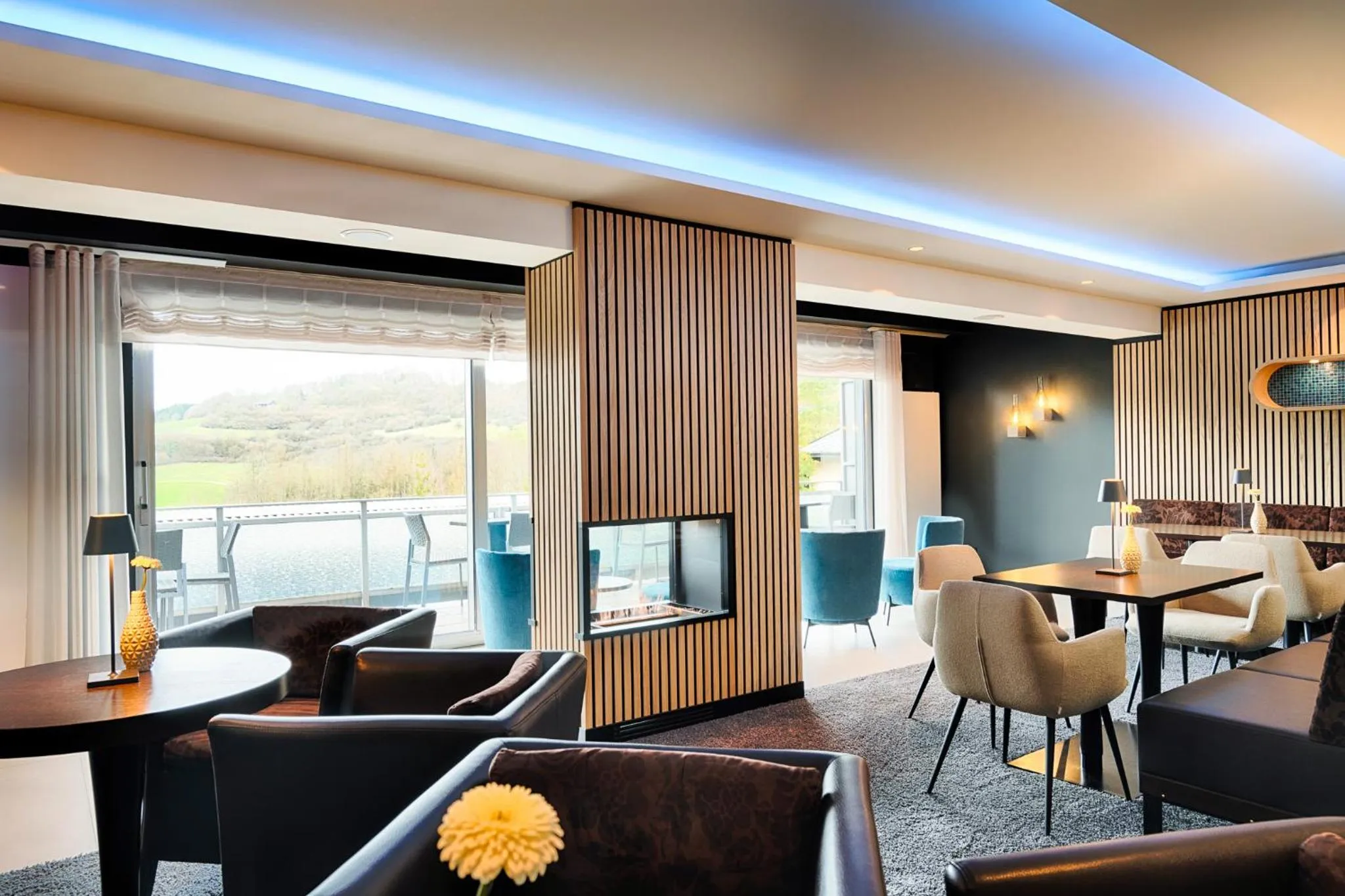 Lounge or bar in Seehotel am Stausee 4 Sterne Superior