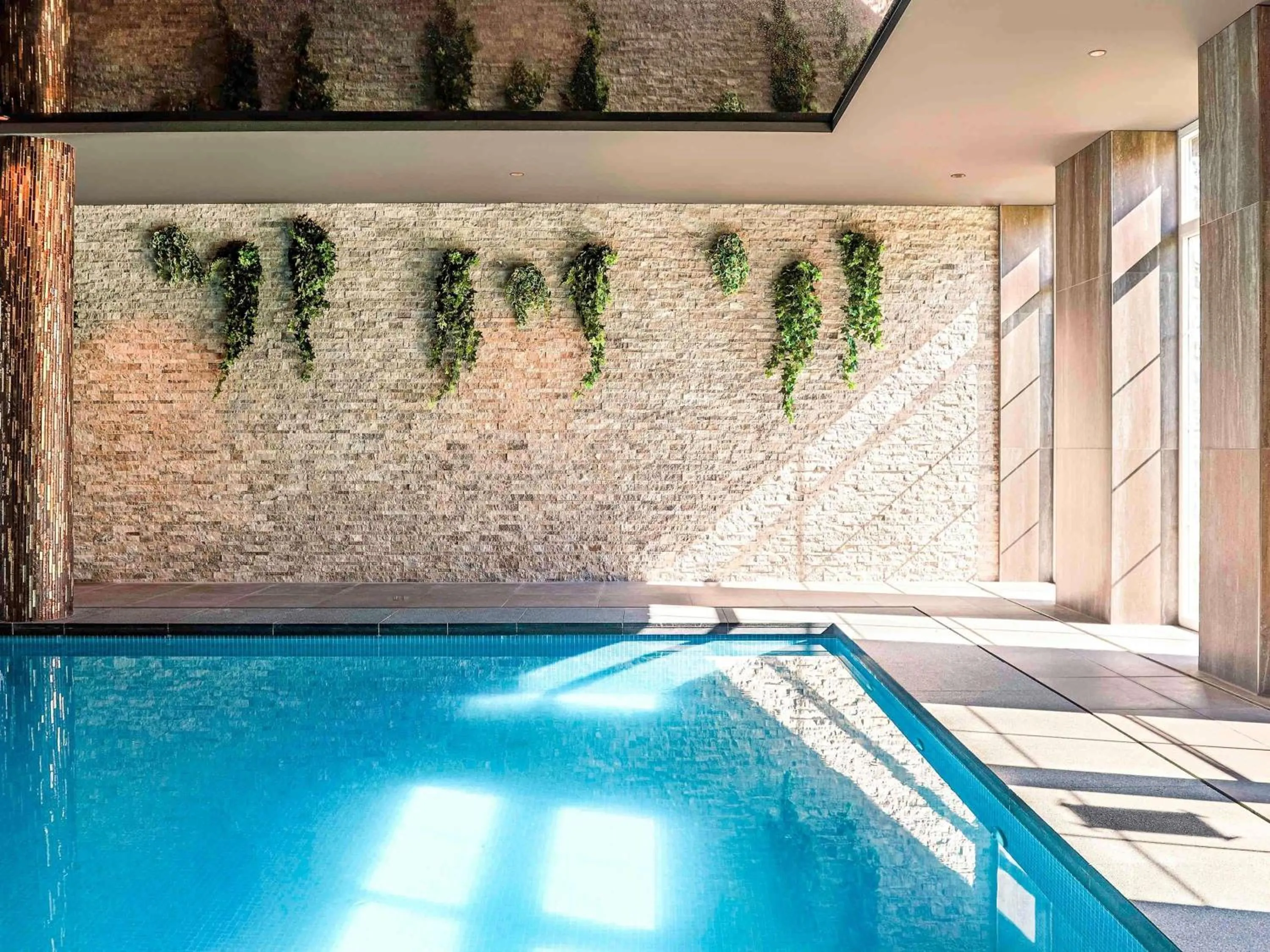 Pool view in Mercure Han-sur-Lesse