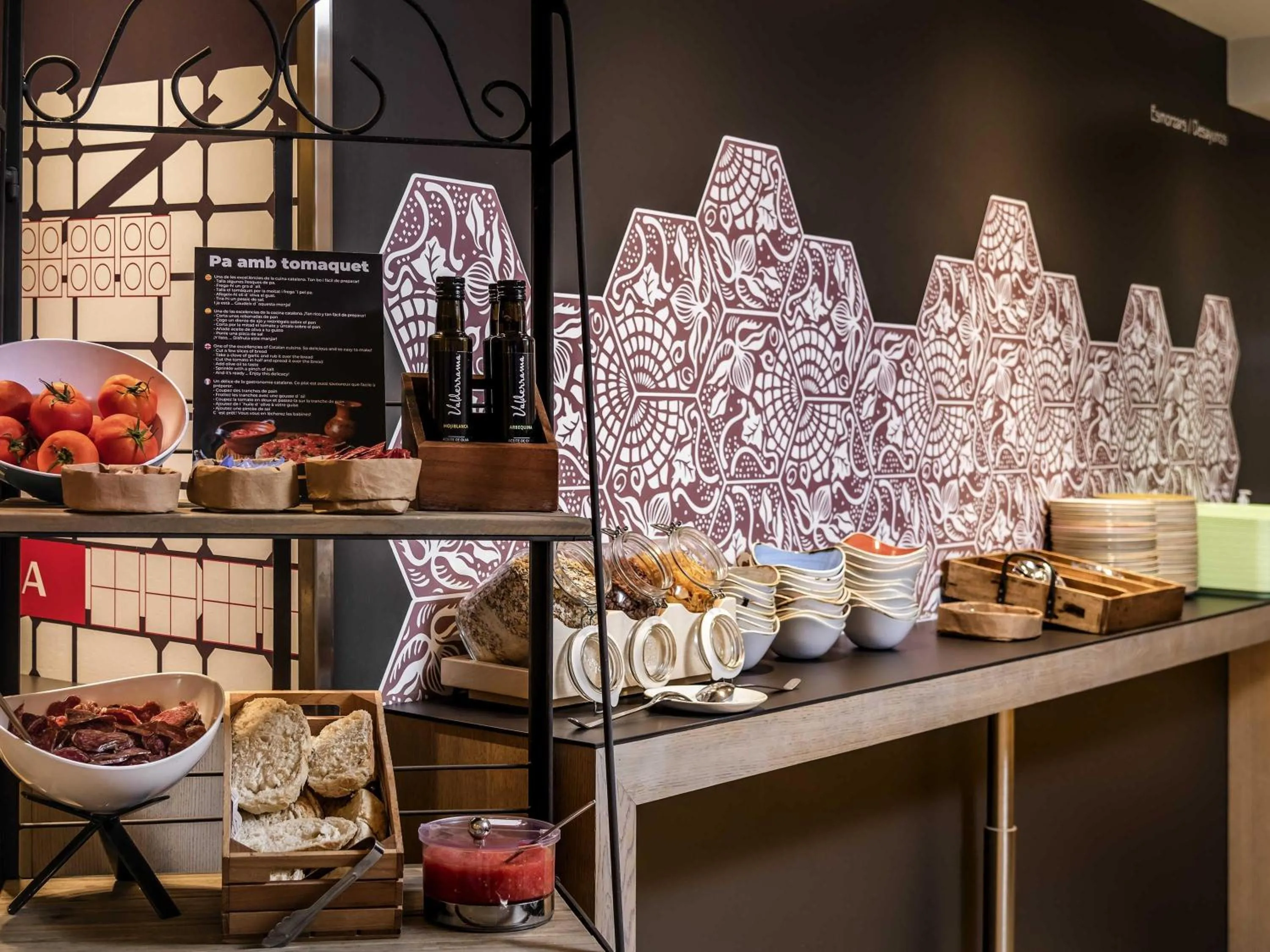 Breakfast in ibis Styles Barcelona Centre