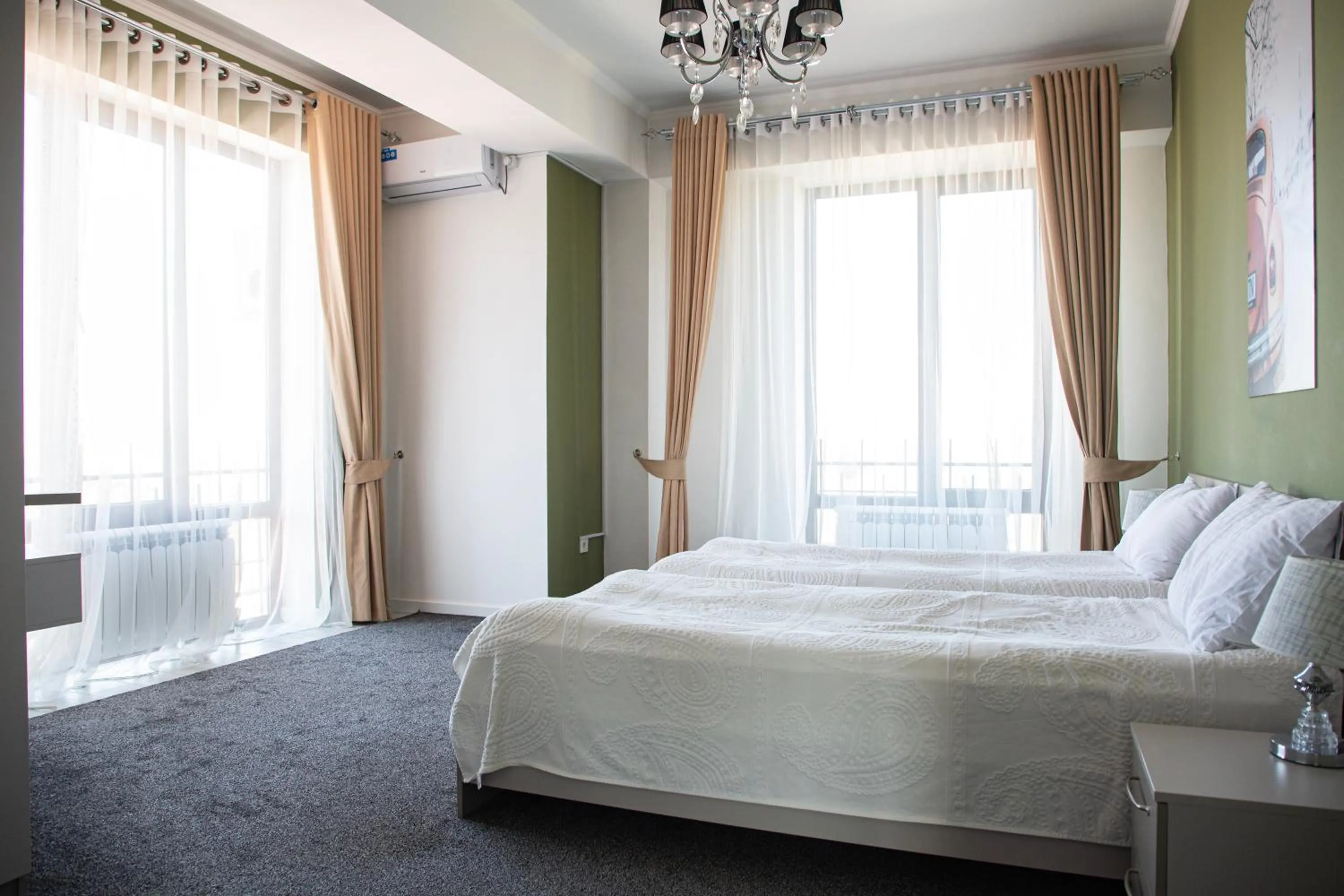 Bed in Casablanca Apart Hotel