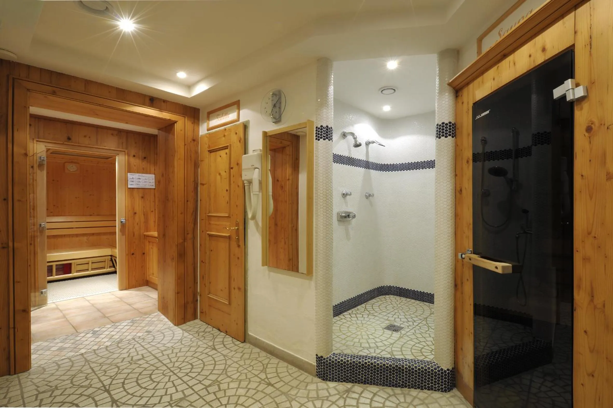 Sauna in Hotel Garni Alpenland