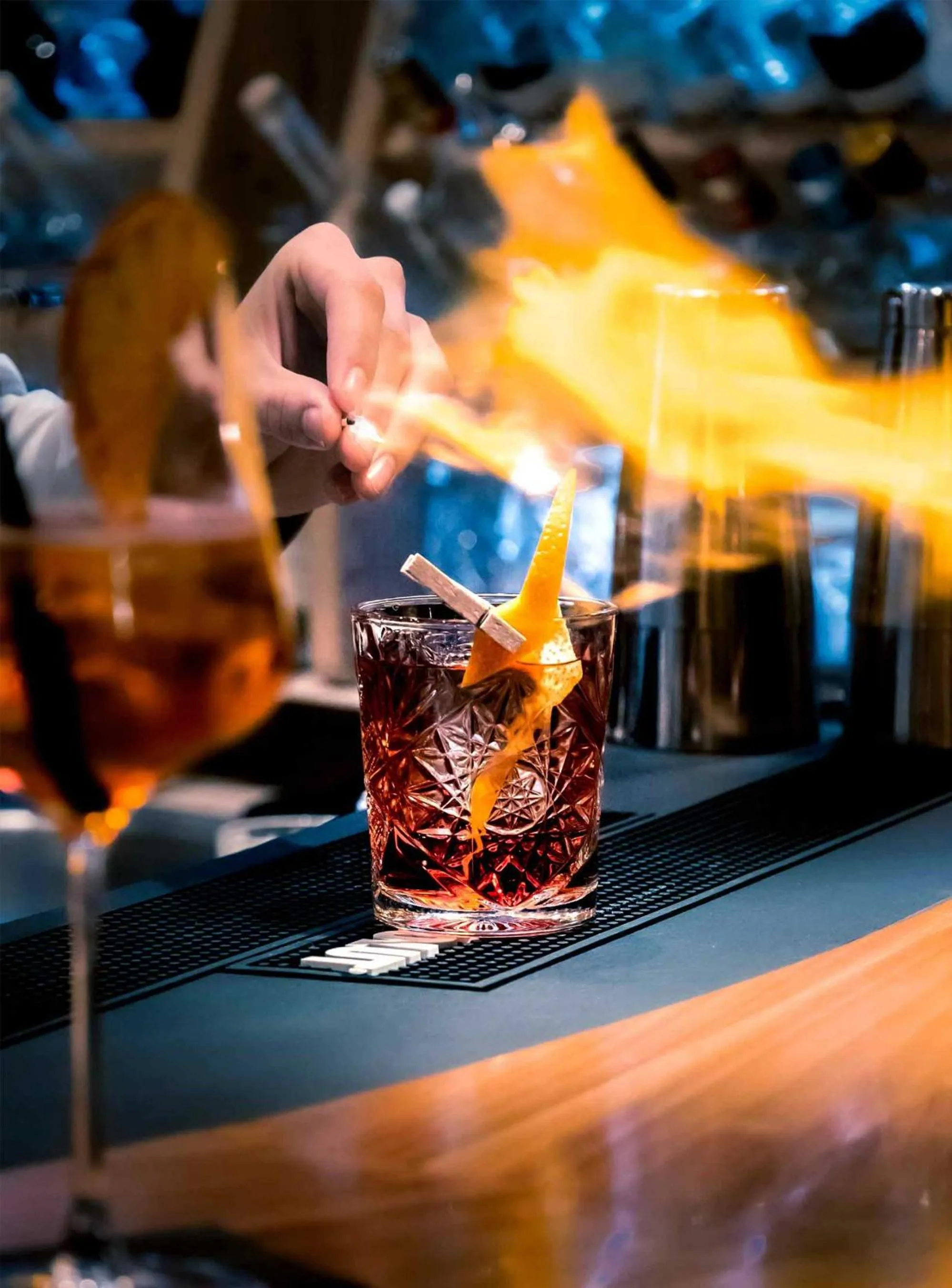 Lounge or bar in Hotel Alpina