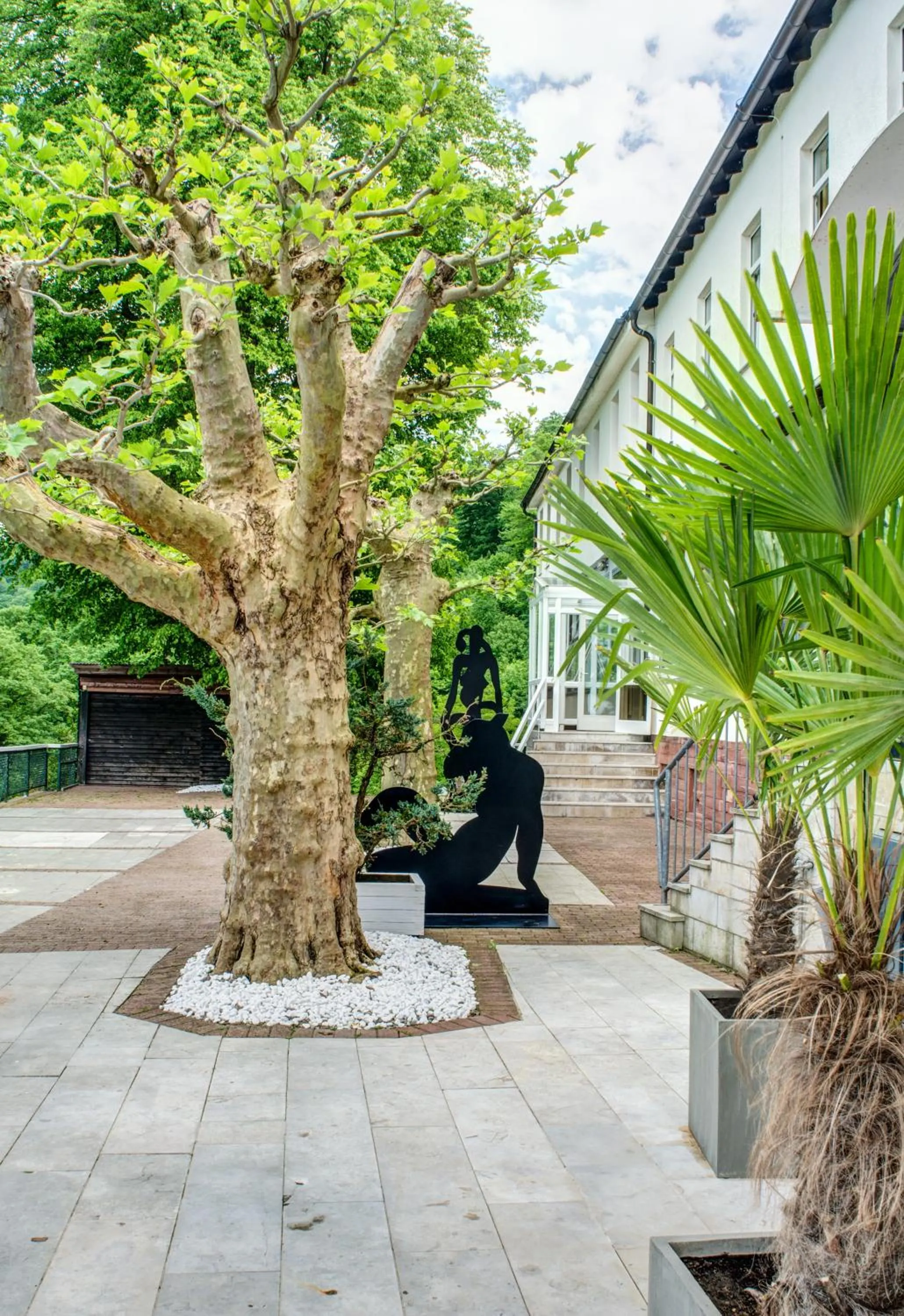 Facade/entrance in Schlosshotel Molkenkur