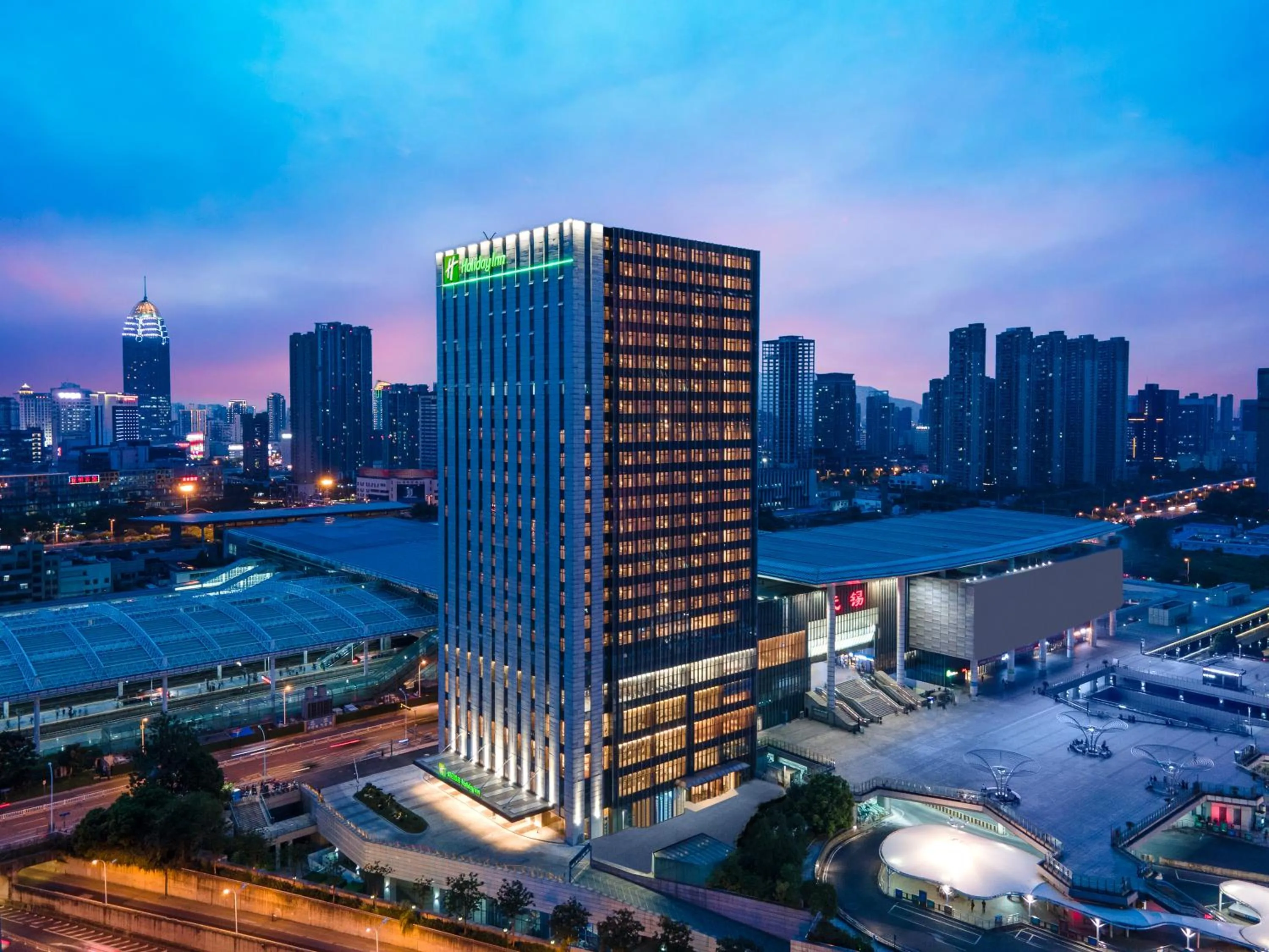 Bird's eye view in Holiday Inn Wuxi Central Station by IHG