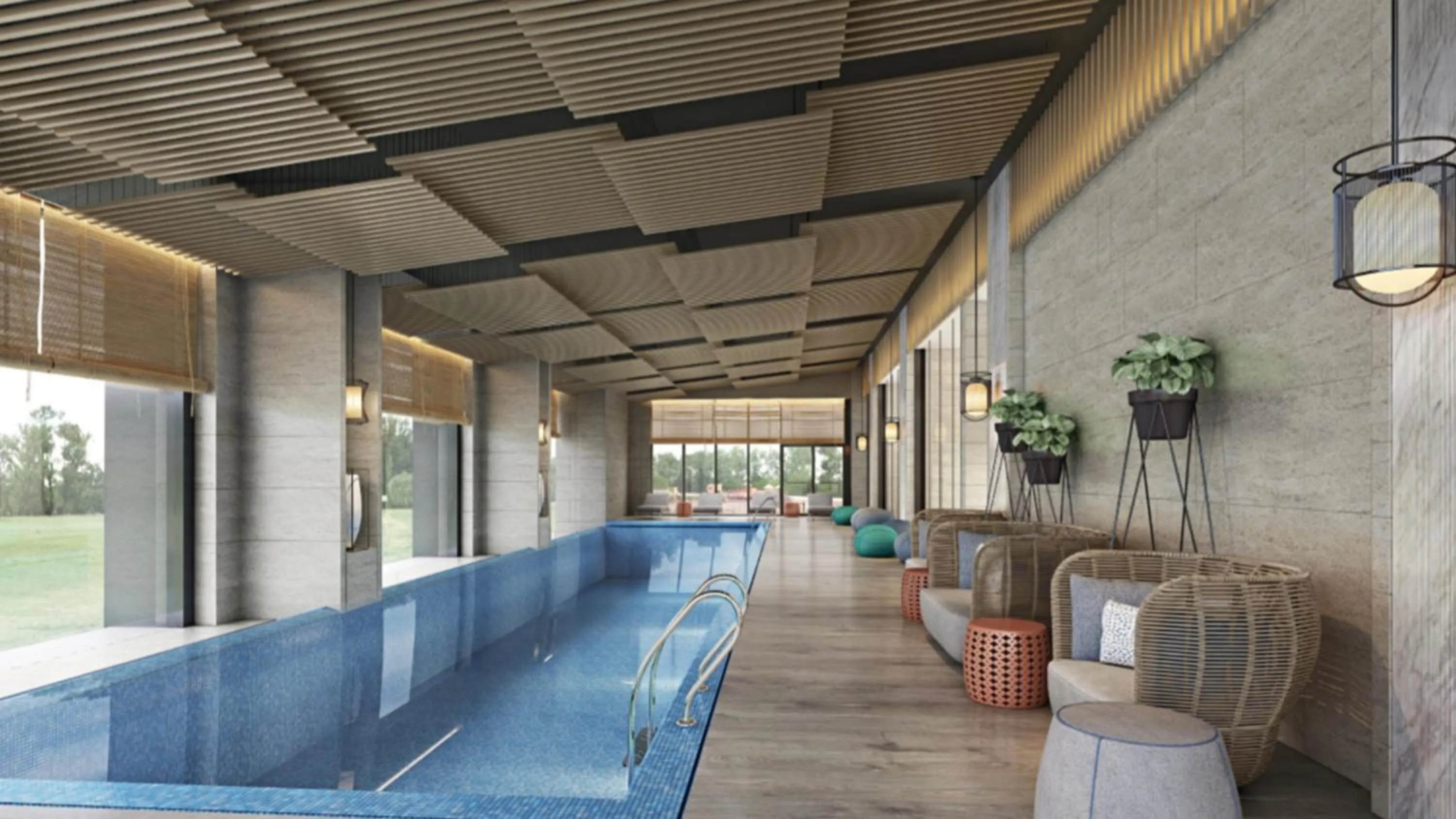 Swimming pool in Holiday Inn Resort Maoshan Hot-Spring by IHG