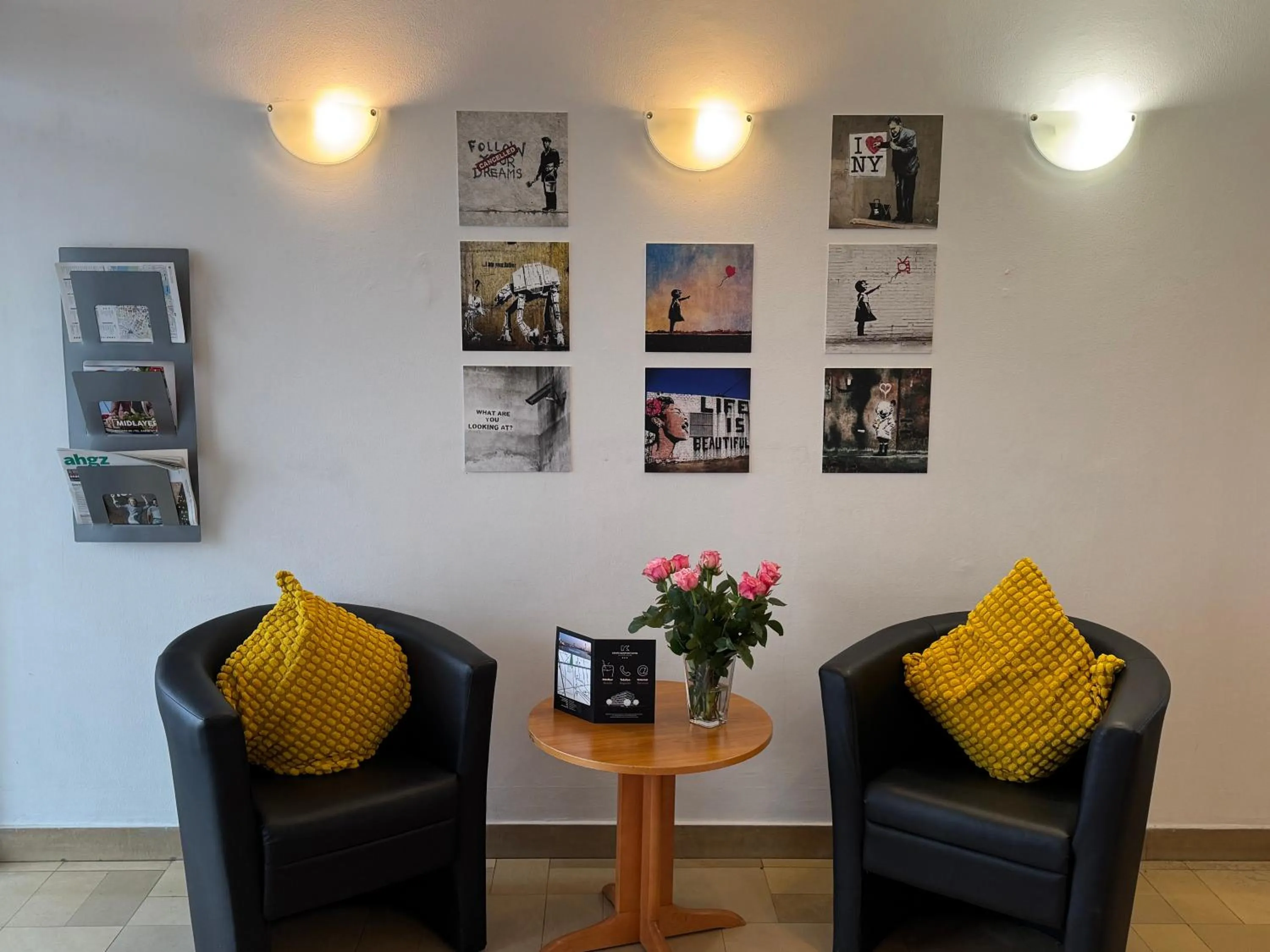 Lobby or reception in KEMPE Komfort Hotel