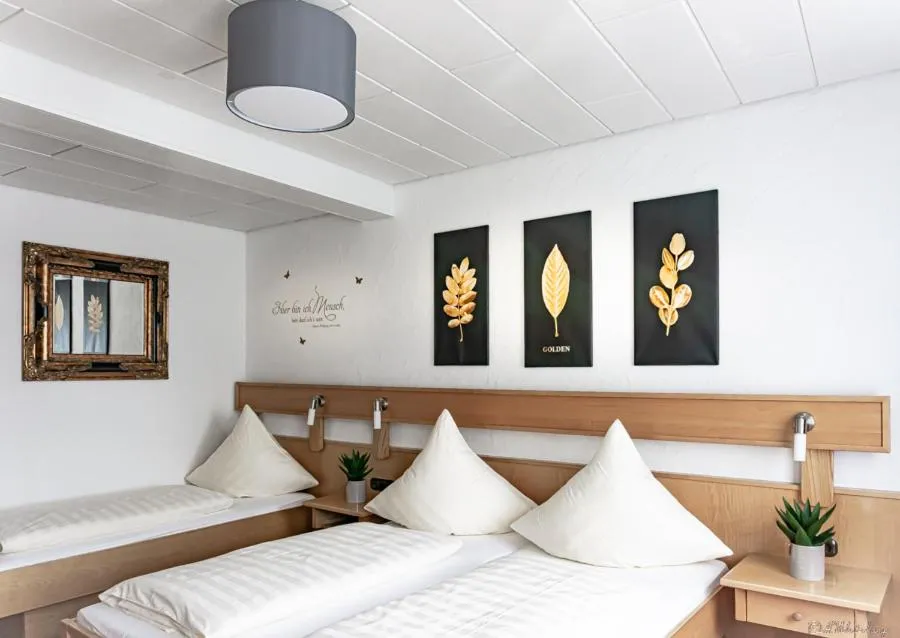 Photo of the whole room, Bed in Hotel Sonne - Das kleine Altstadt Hotel