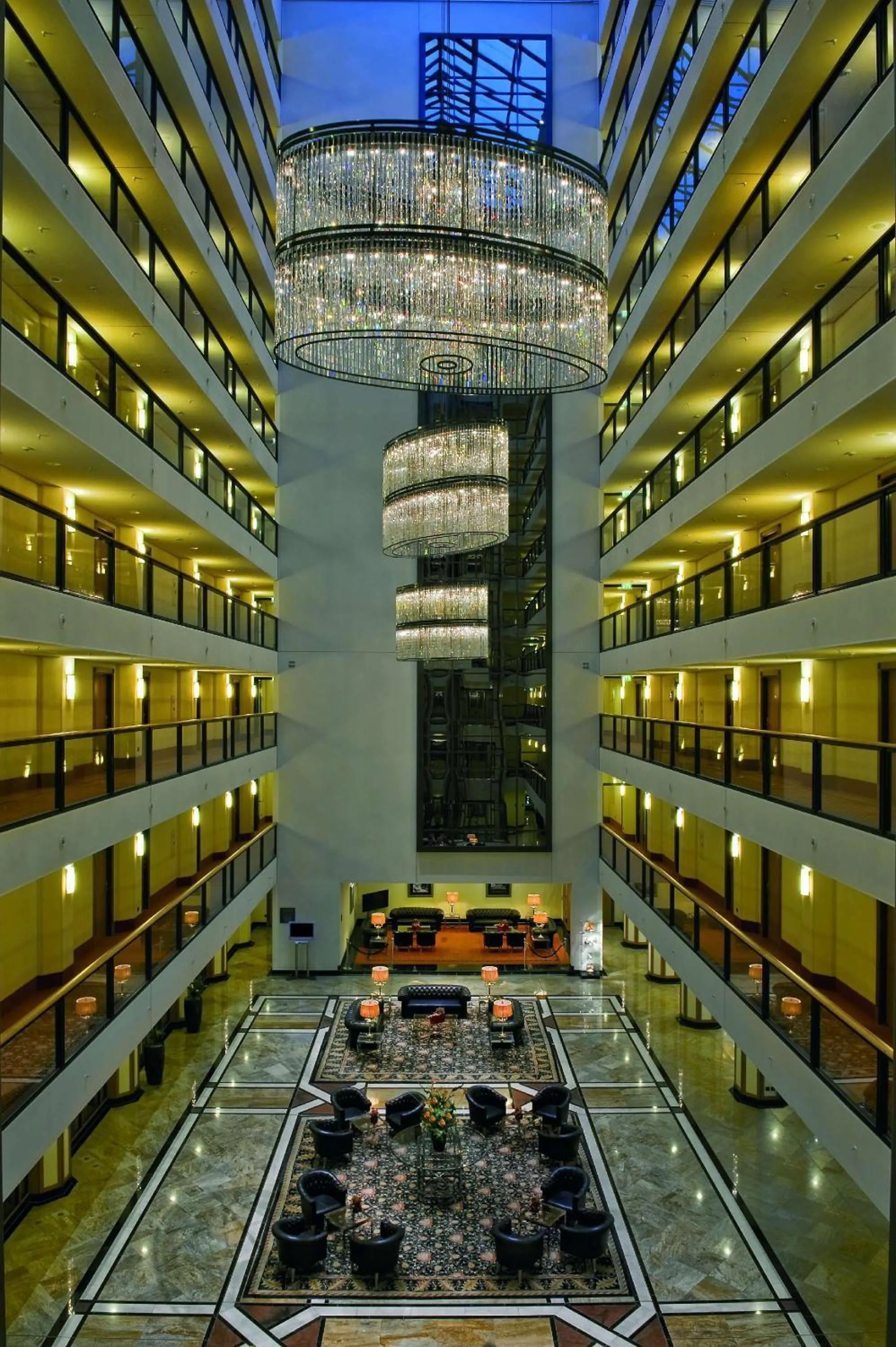 Lobby or reception in Maritim Hotel Dresden