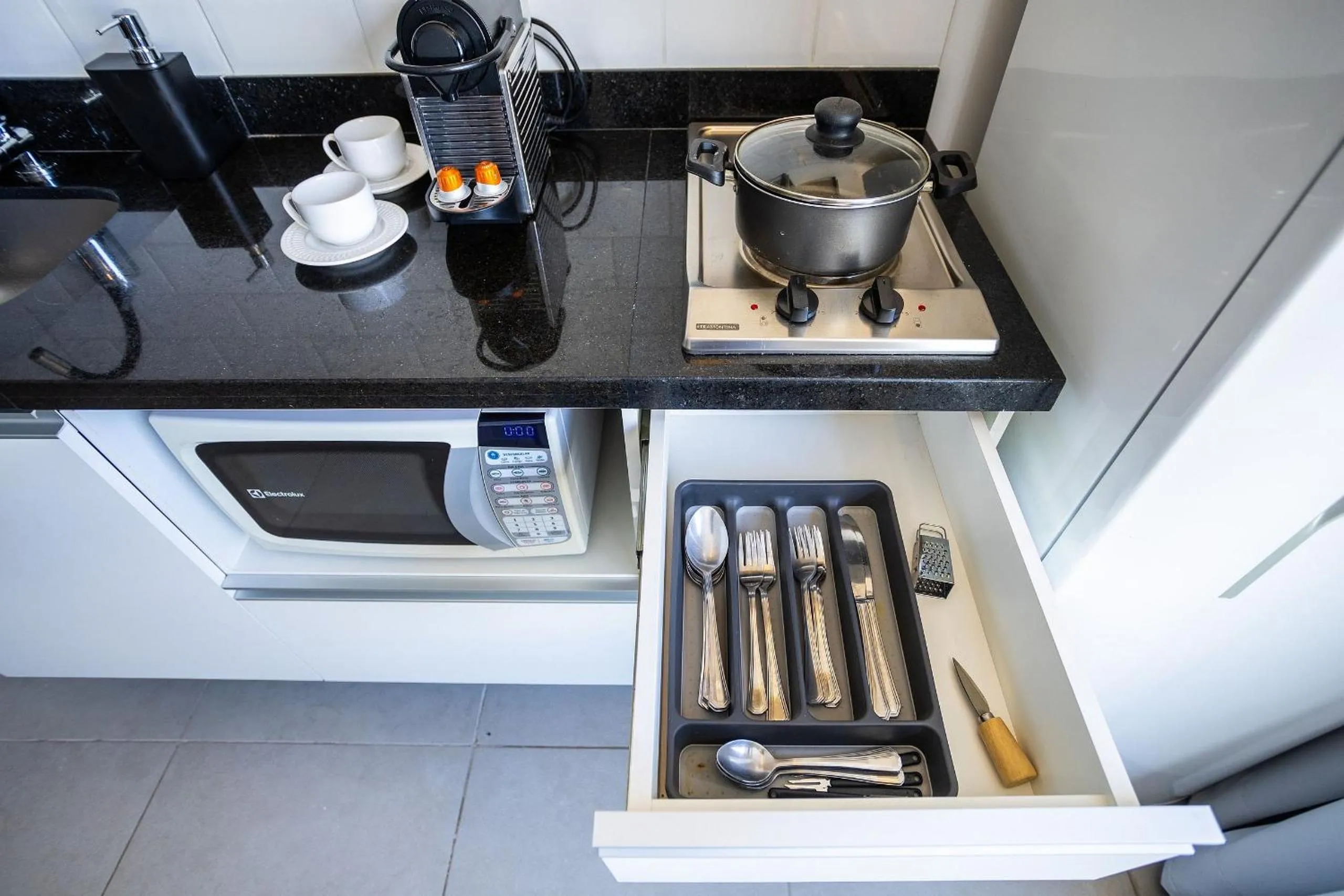 Kitchen or kitchenette in VN Casa do Ator