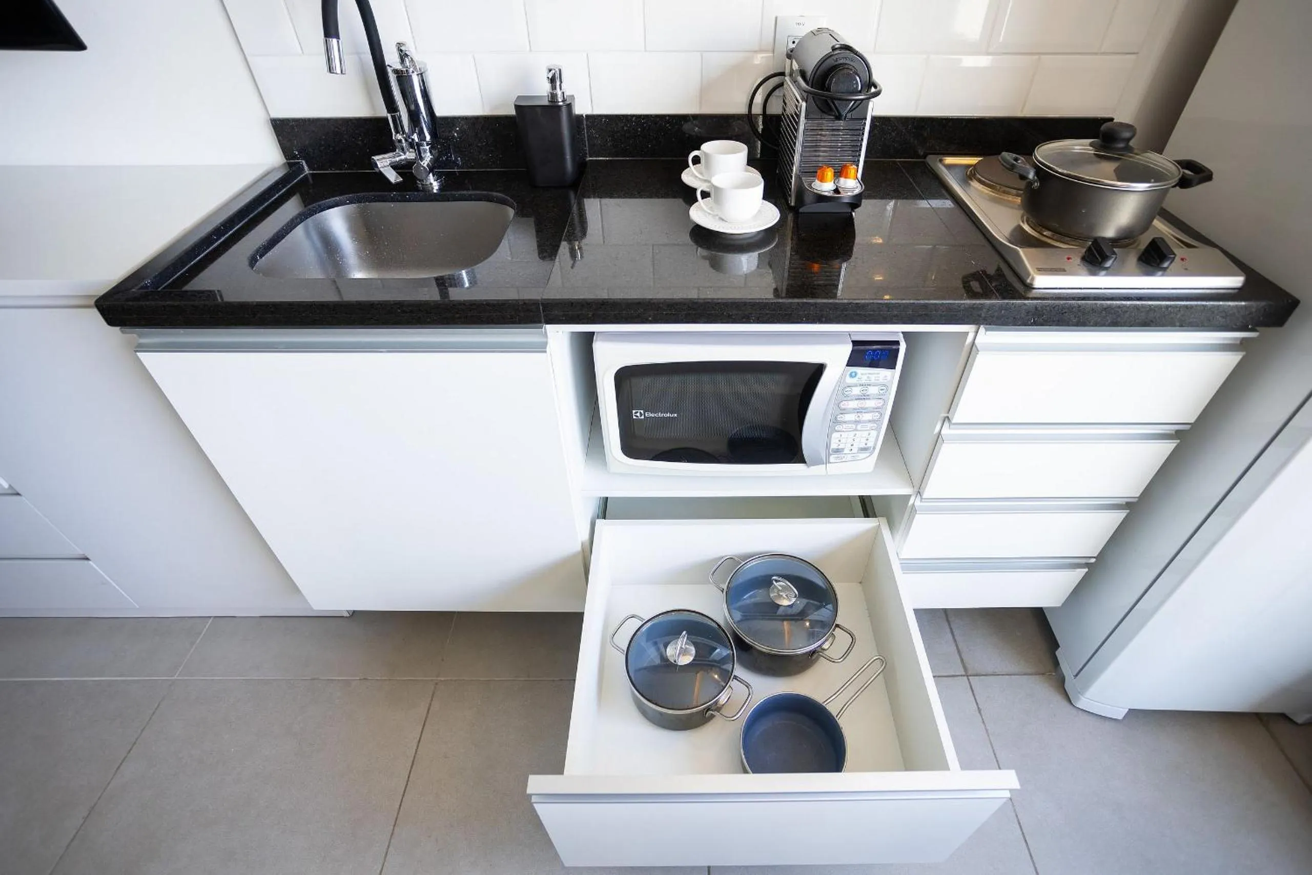 Kitchen or kitchenette in VN Casa do Ator
