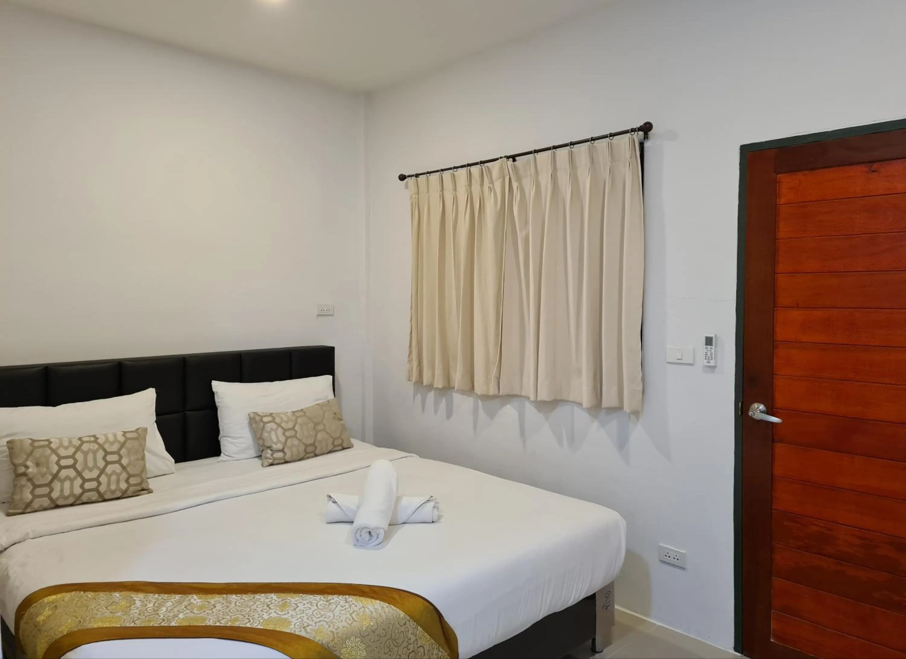 Bed in Vamin Resort Chiangkhan Loei วามินทร์รีสอร์ท เชียงคาน เลย
