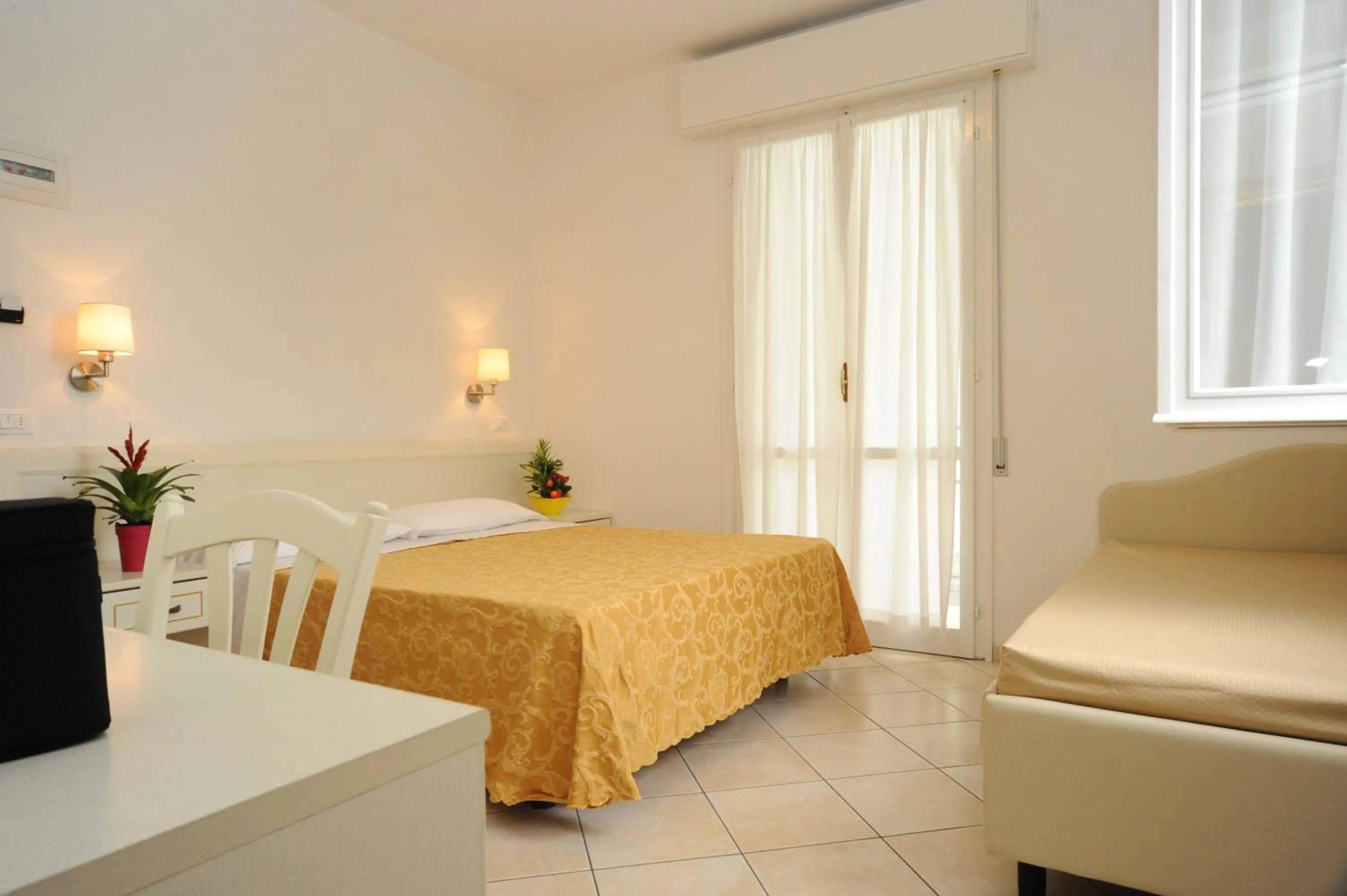 Bed in Albergo Villa Aida