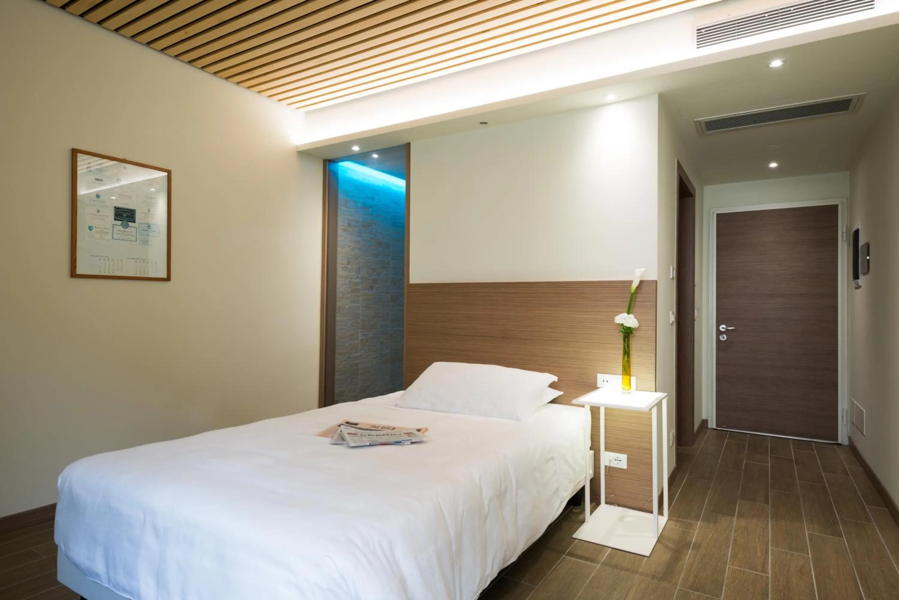 Bed in Hotel Marelet