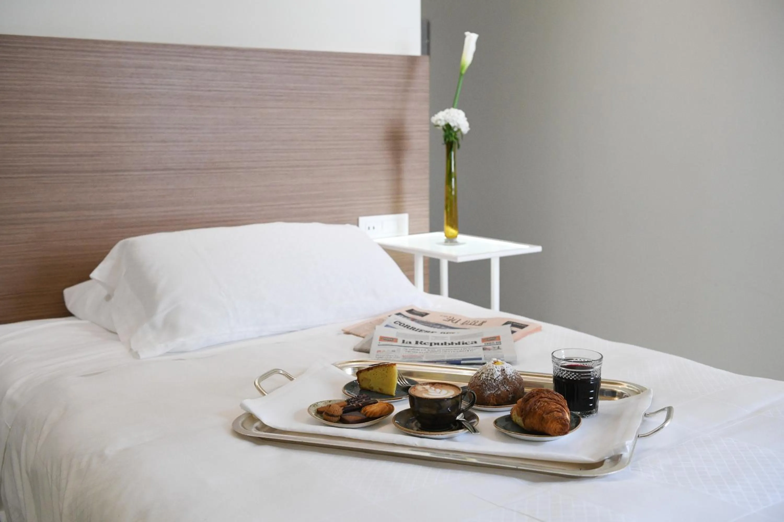 Bed in Hotel Marelet