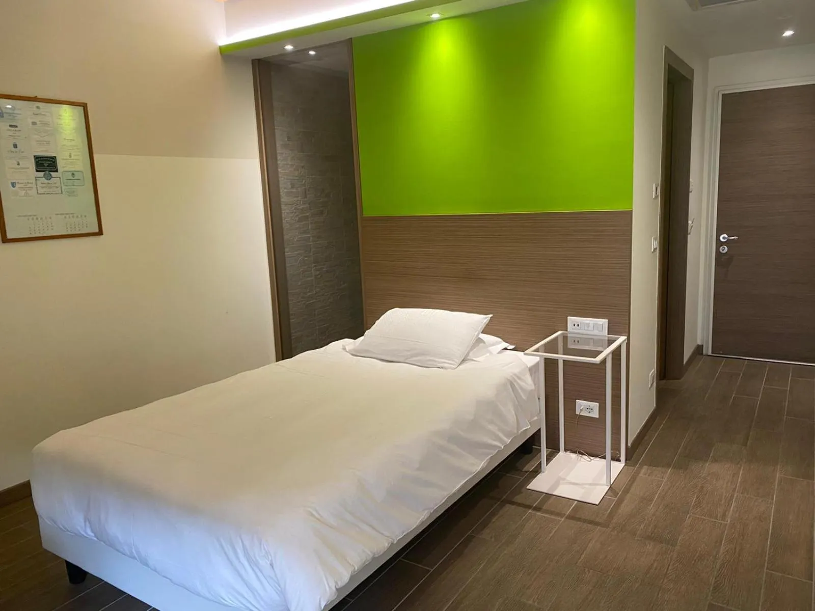 Bed in Hotel Marelet