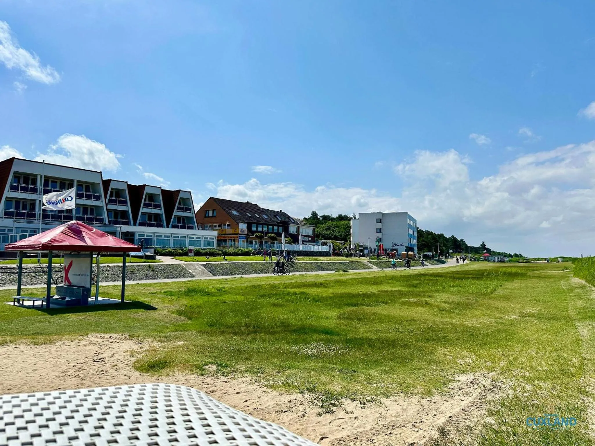 Urlaub mit spektakulärer Aussicht auf das Wattenmeer