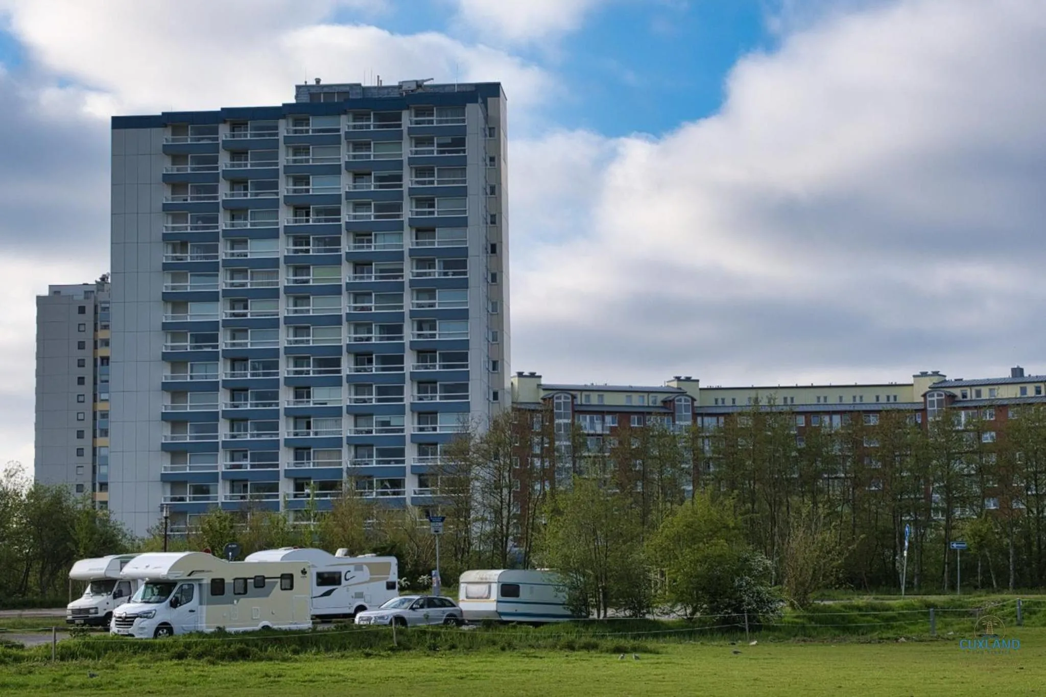 Property building in Urlaub mit spektakulärer Aussicht auf das Wattenmeer