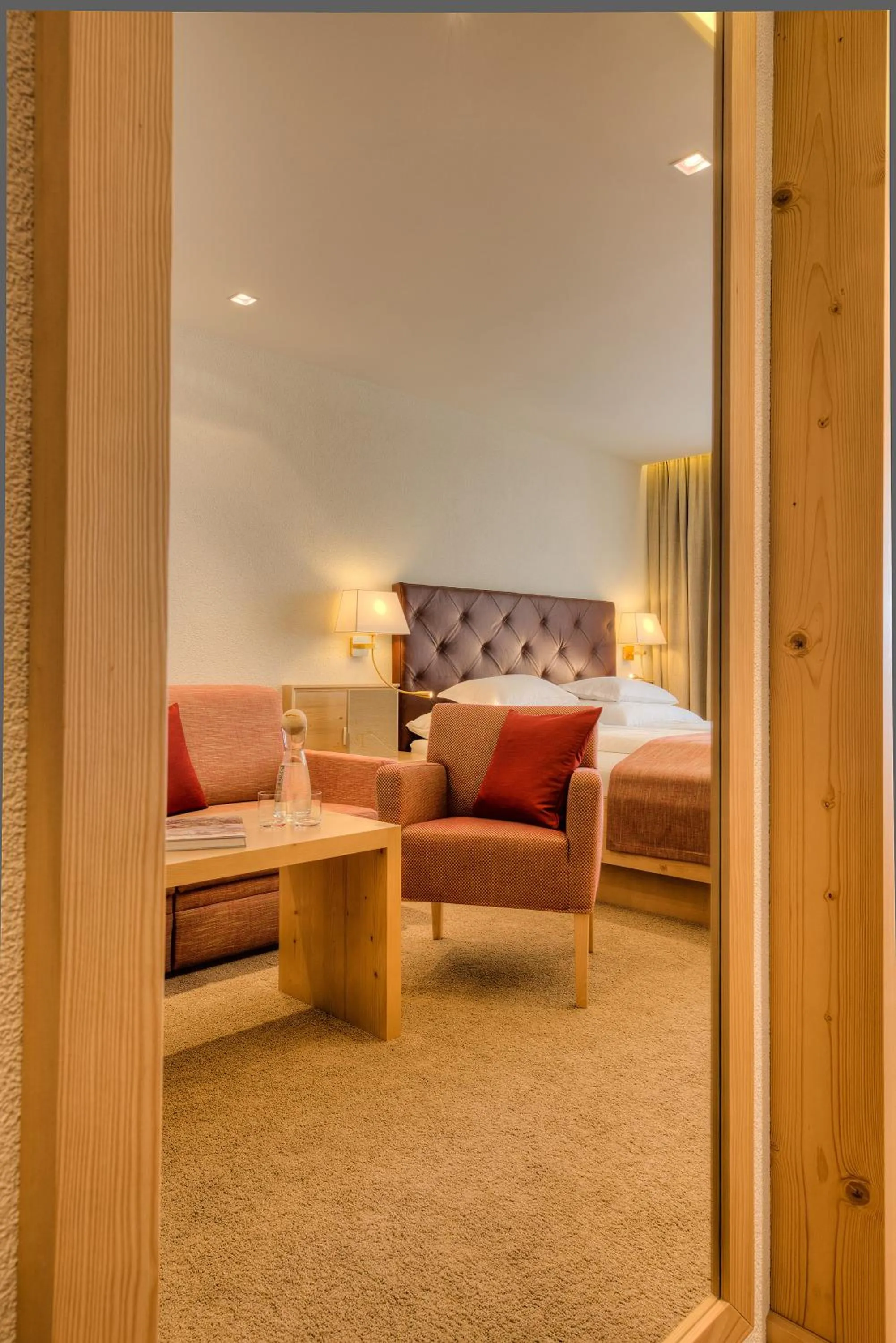 Decorative detail, Bed in Hotel Palin