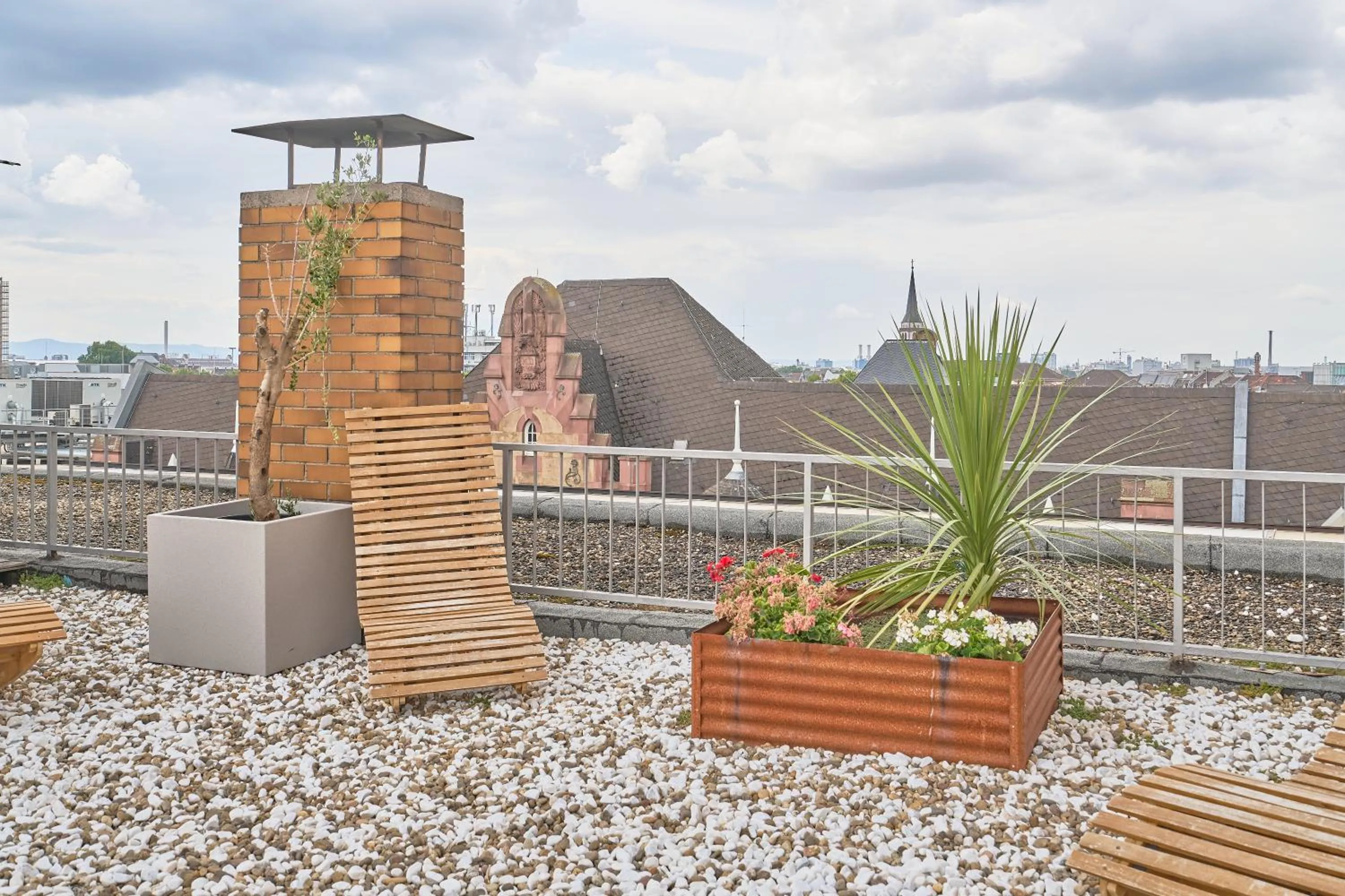 Balcony/Terrace in eXo Boutique Hotel Mannheim - by SuperFly Hotels