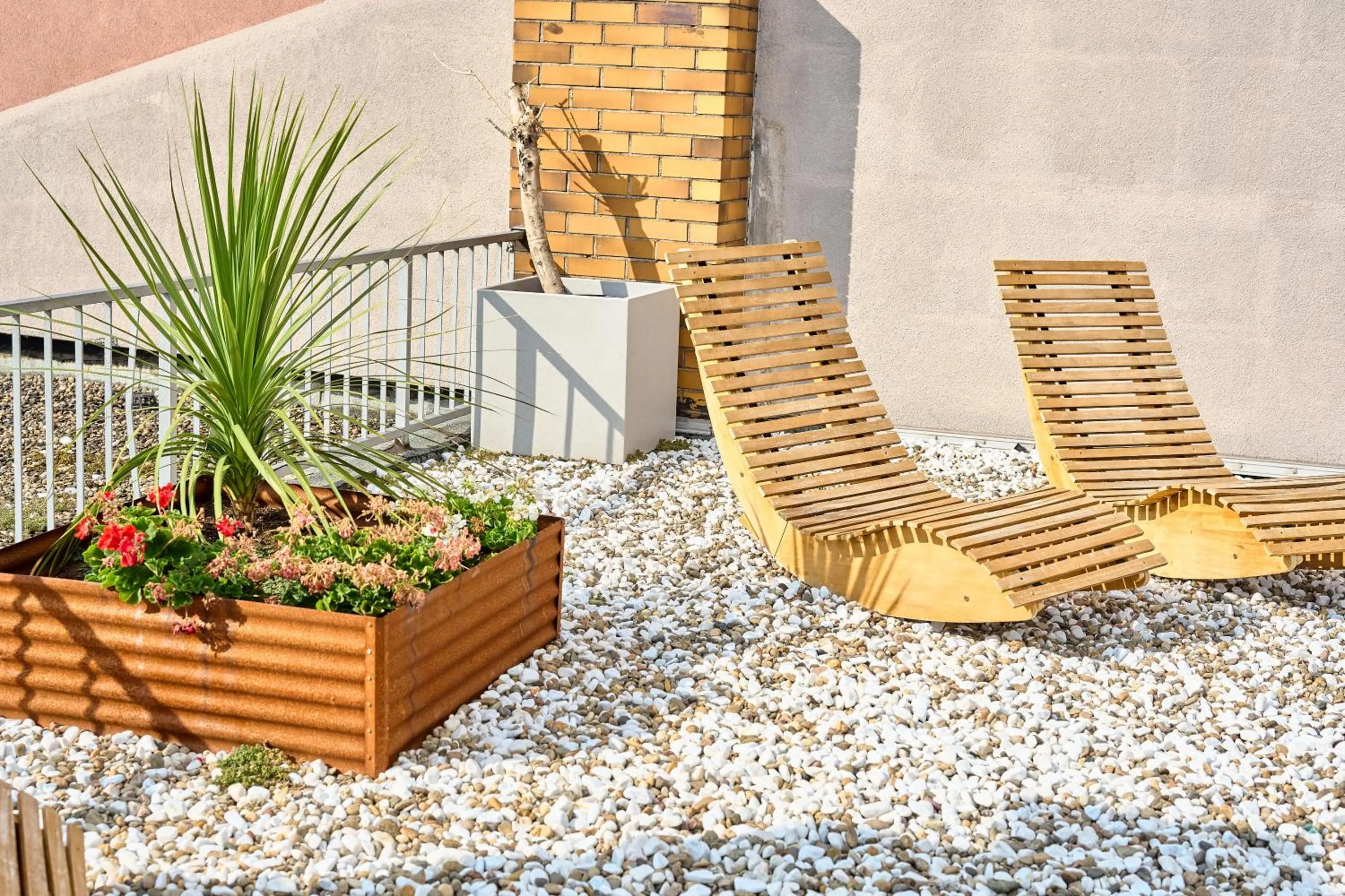 Balcony/Terrace in eXo Boutique Hotel Mannheim - by SuperFly Hotels