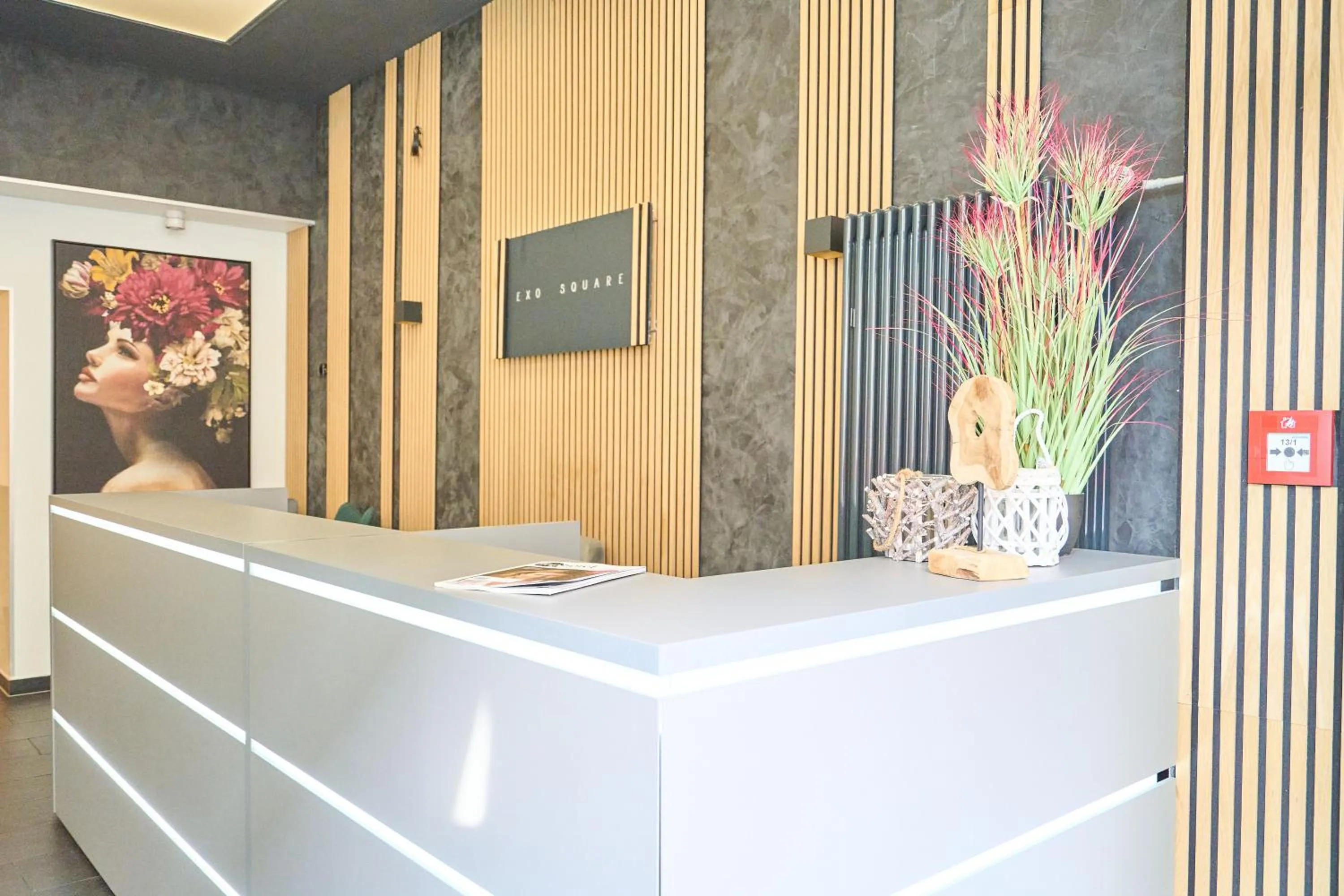Lobby or reception in eXo Boutique Hotel Mannheim - by SuperFly Hotels