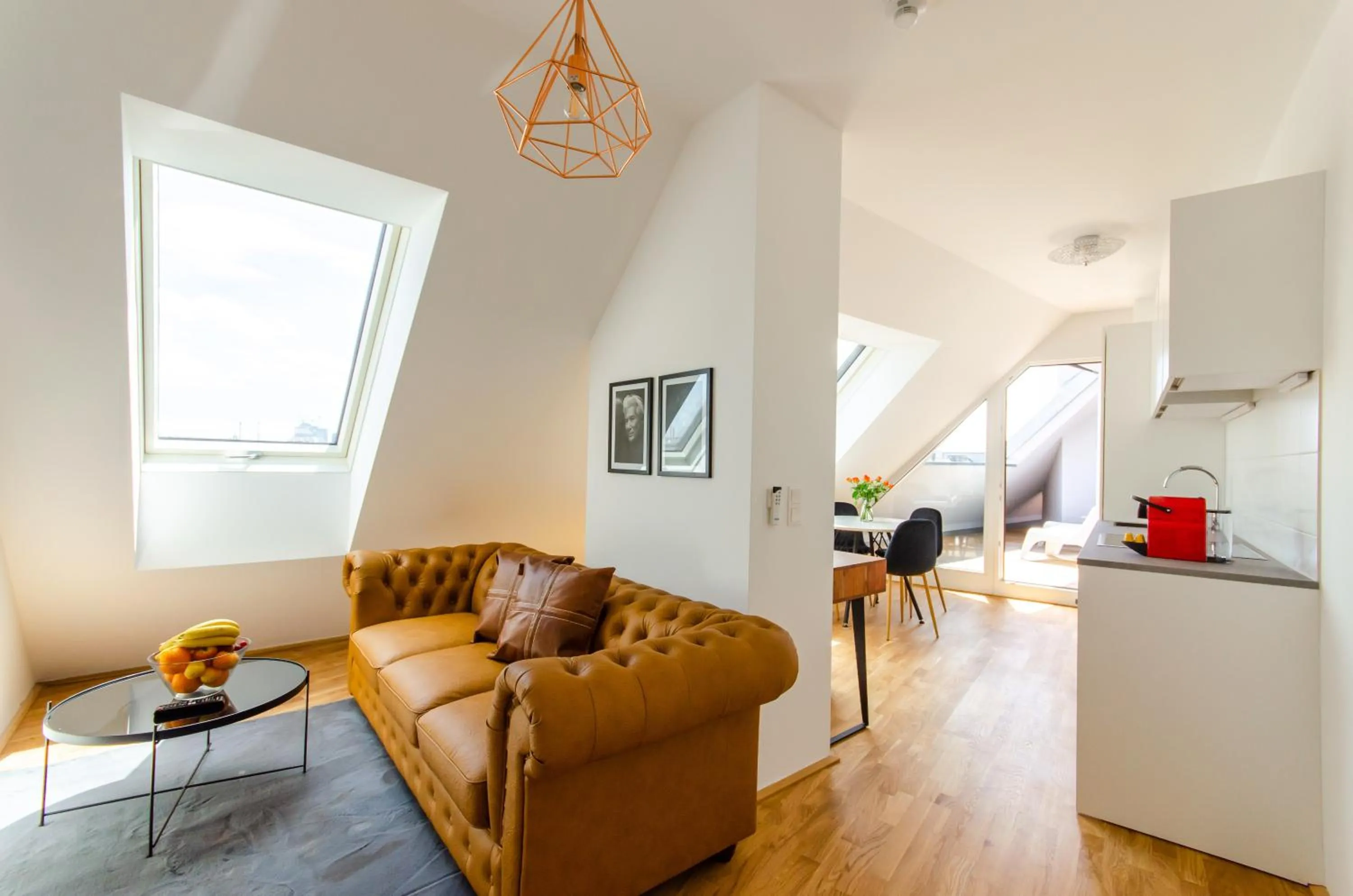 Living room in Grand Quarters City Residence