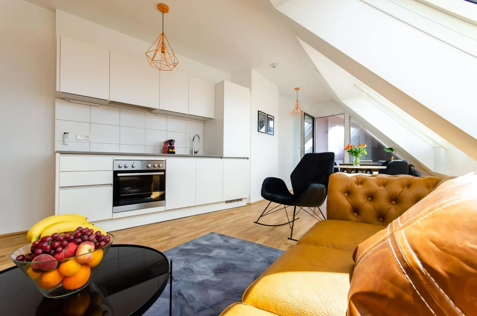 Living room in Grand Quarters City Residence