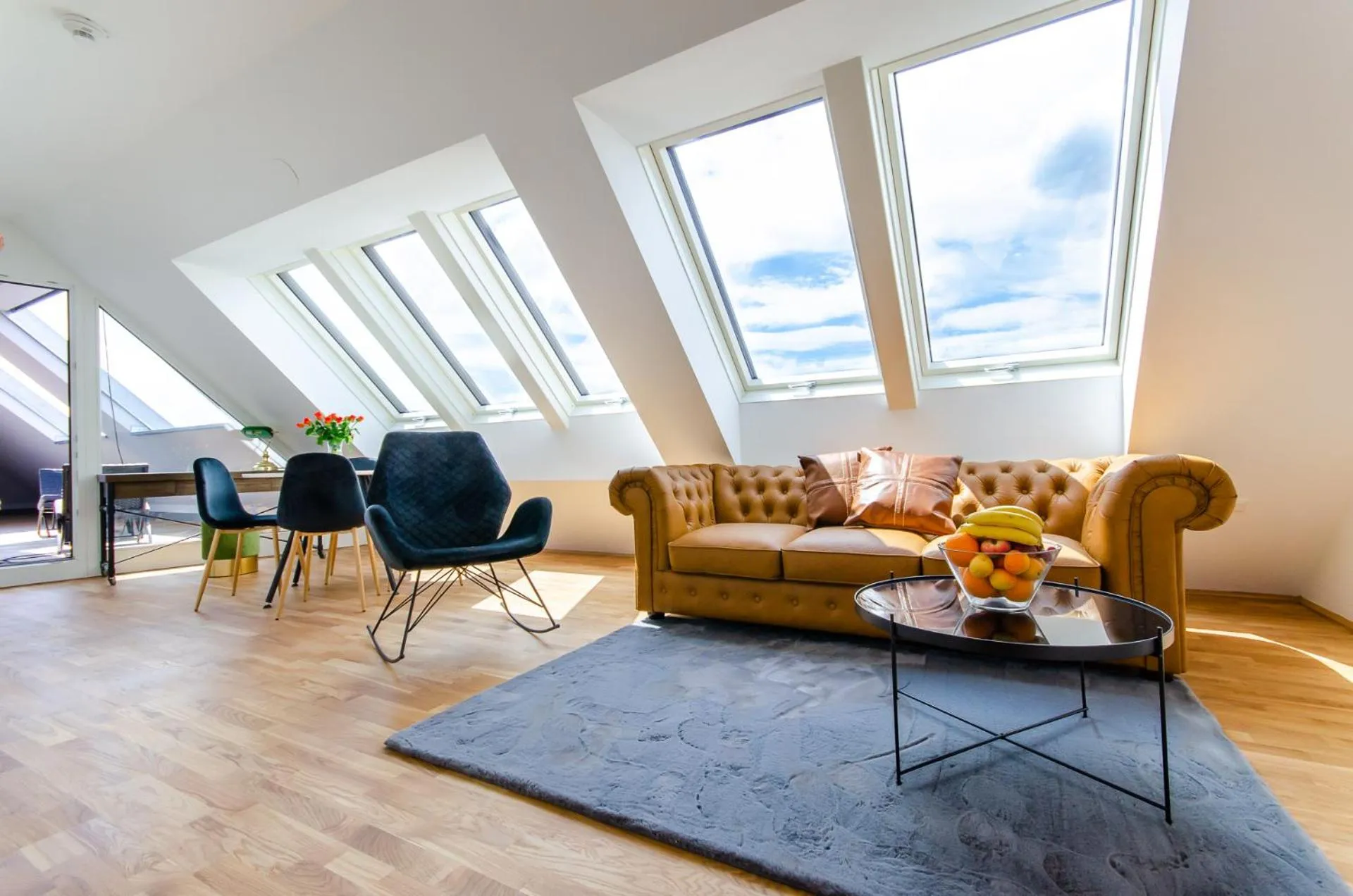 Living room in Grand Quarters City Residence