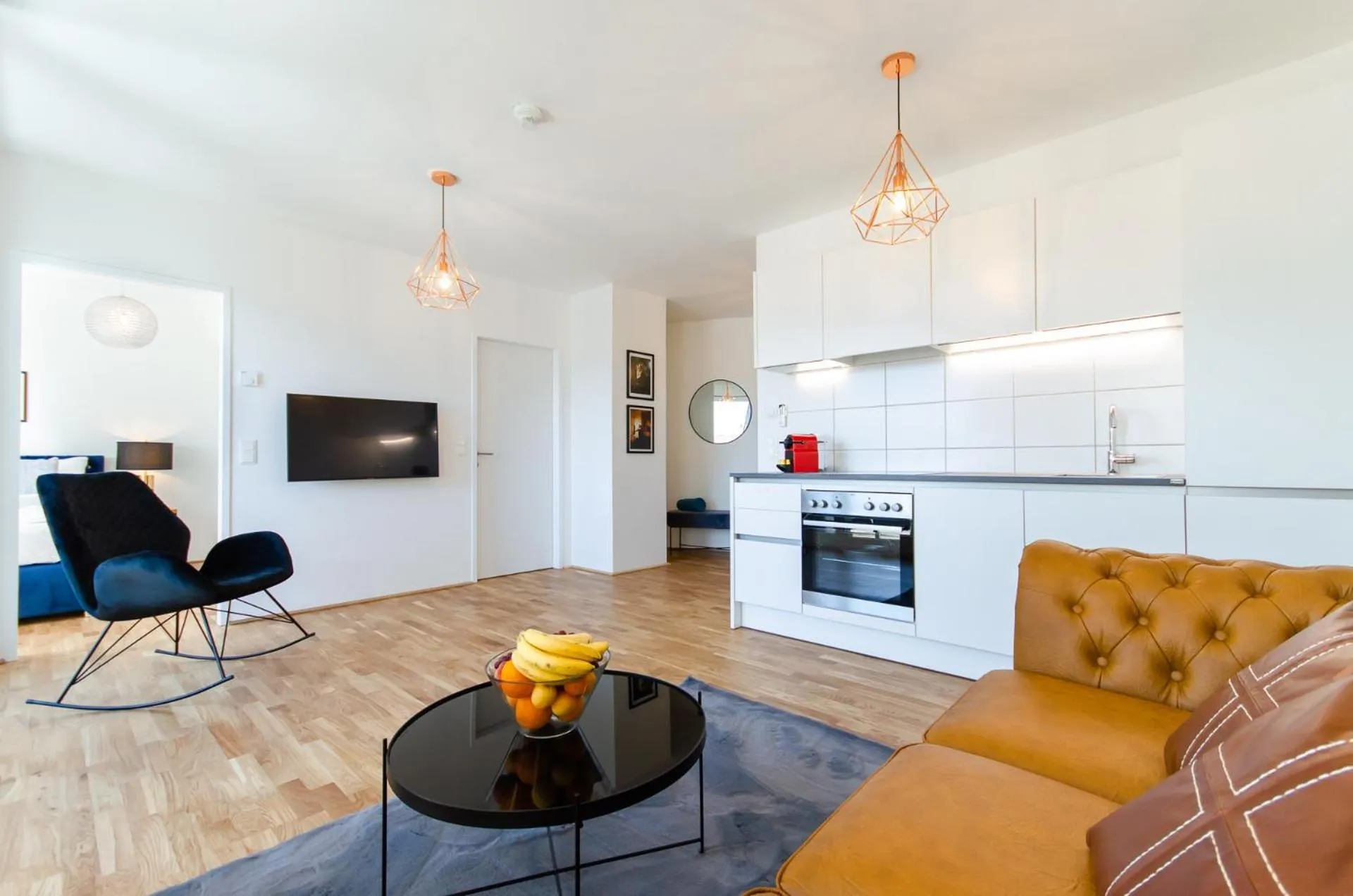 Living room in Grand Quarters City Residence