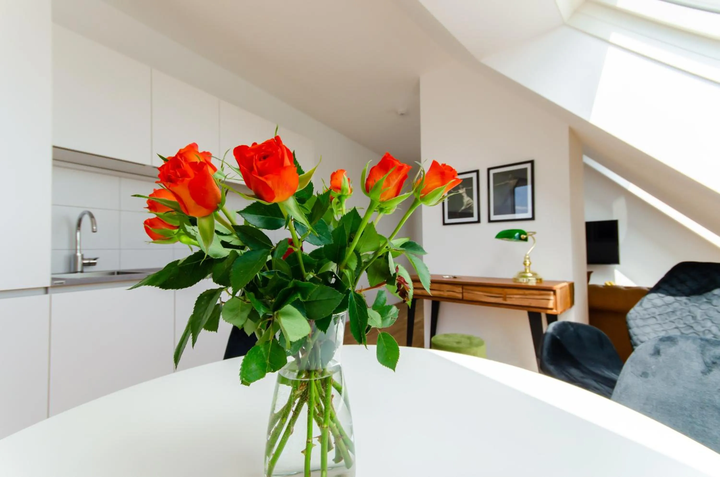 Kitchen or kitchenette in Grand Quarters City Residence