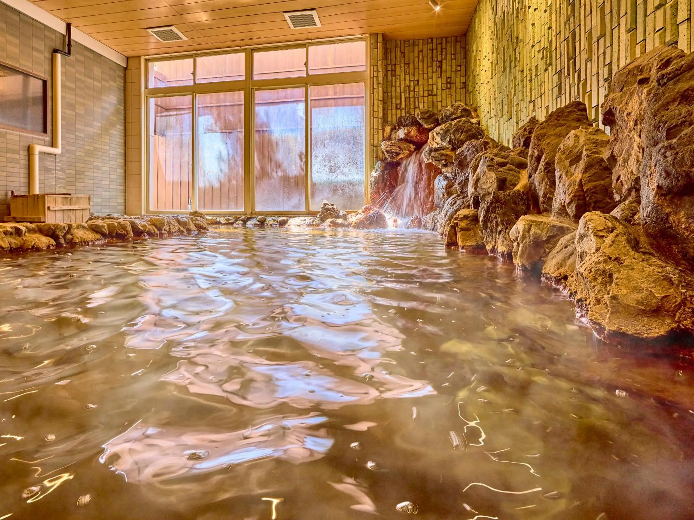 Hot Spring Bath in Ooedo Onsen Monogatari Premium Hotel Fugetsu