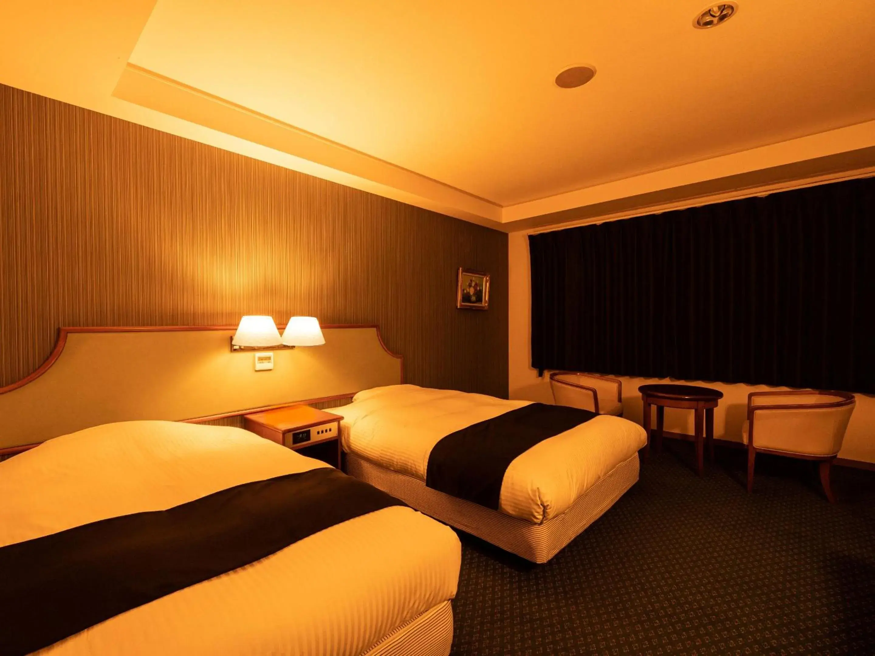 Standard Twin Large Room with Bathroom and Ocean View - single occupancy in Ooedo Onsen Monogatari Premium Hotel Fugetsu Standard Twin Large Room with Bathroom and Ocean View - single occupancy in Ooedo Onsen Monogatari Premium Hotel Fugetsu