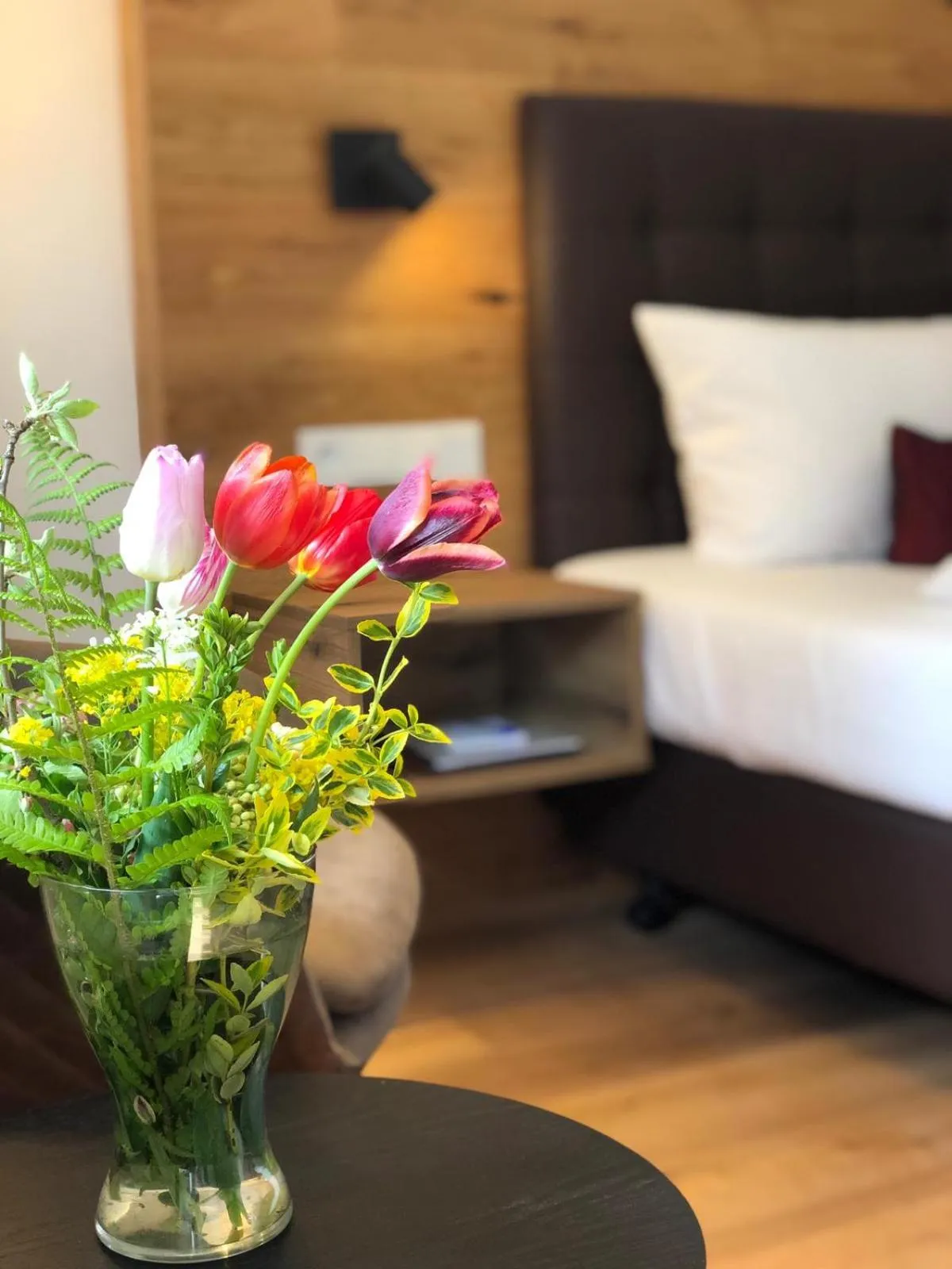 Seating area, Bed in Hotel Kainsbacher Mühle