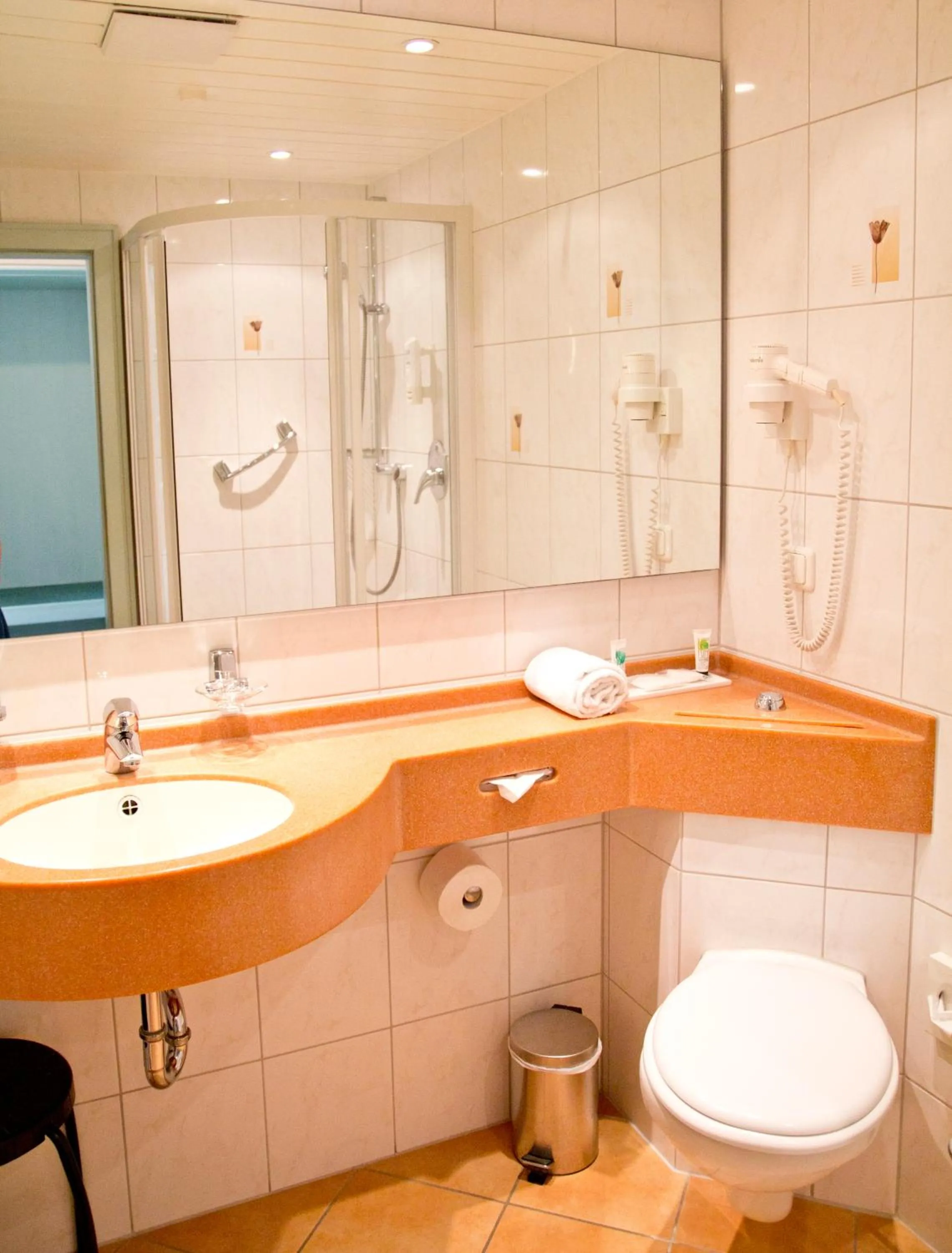 Bathroom in Hotel Kainsbacher Mühle