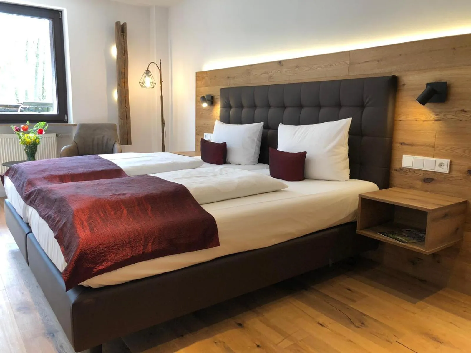 Bed in Hotel Kainsbacher Mühle