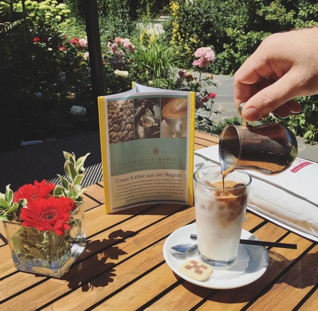 Restaurant/places to eat in Hotel Kainsbacher Mühle