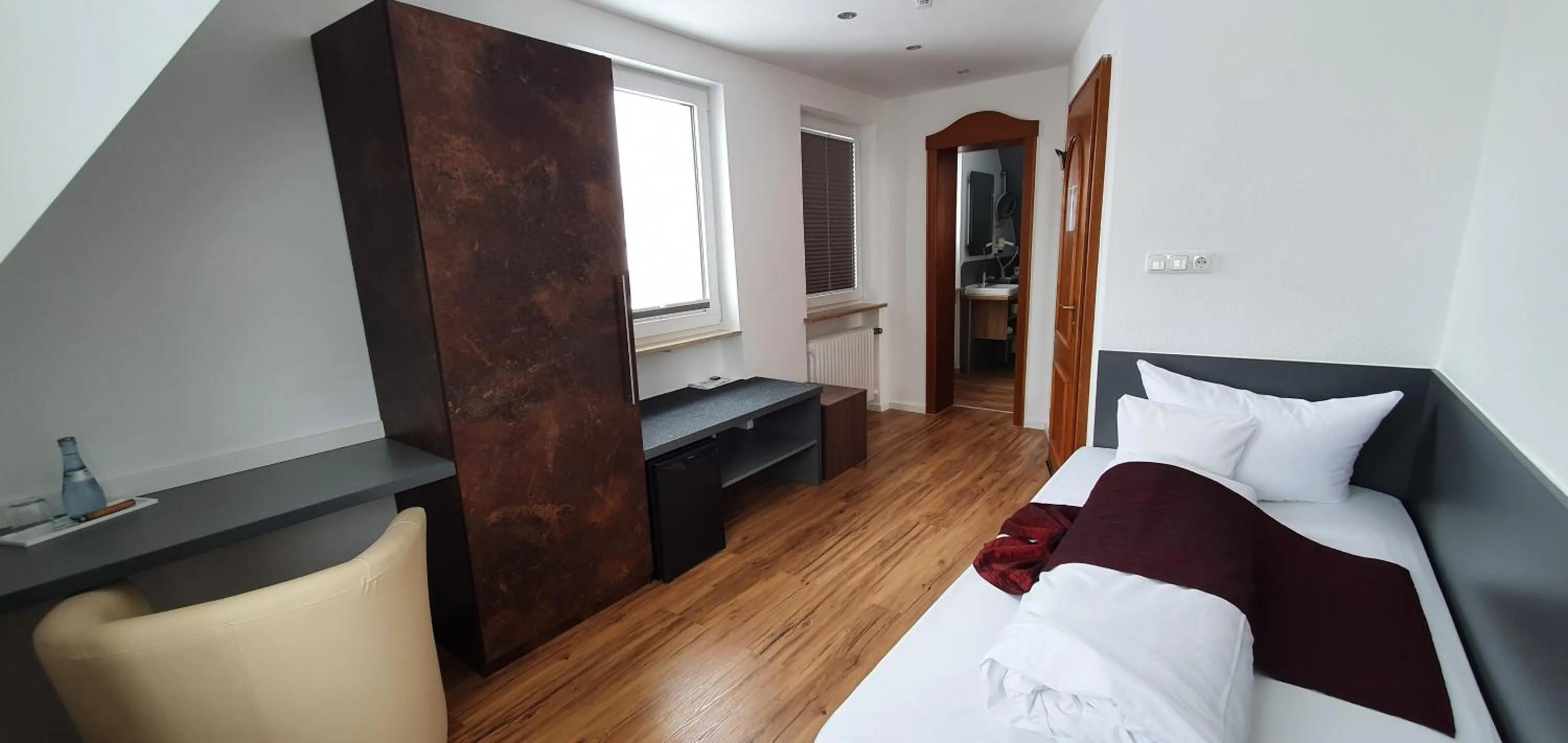 Photo of the whole room, Bed in Hotel Kainsbacher Mühle