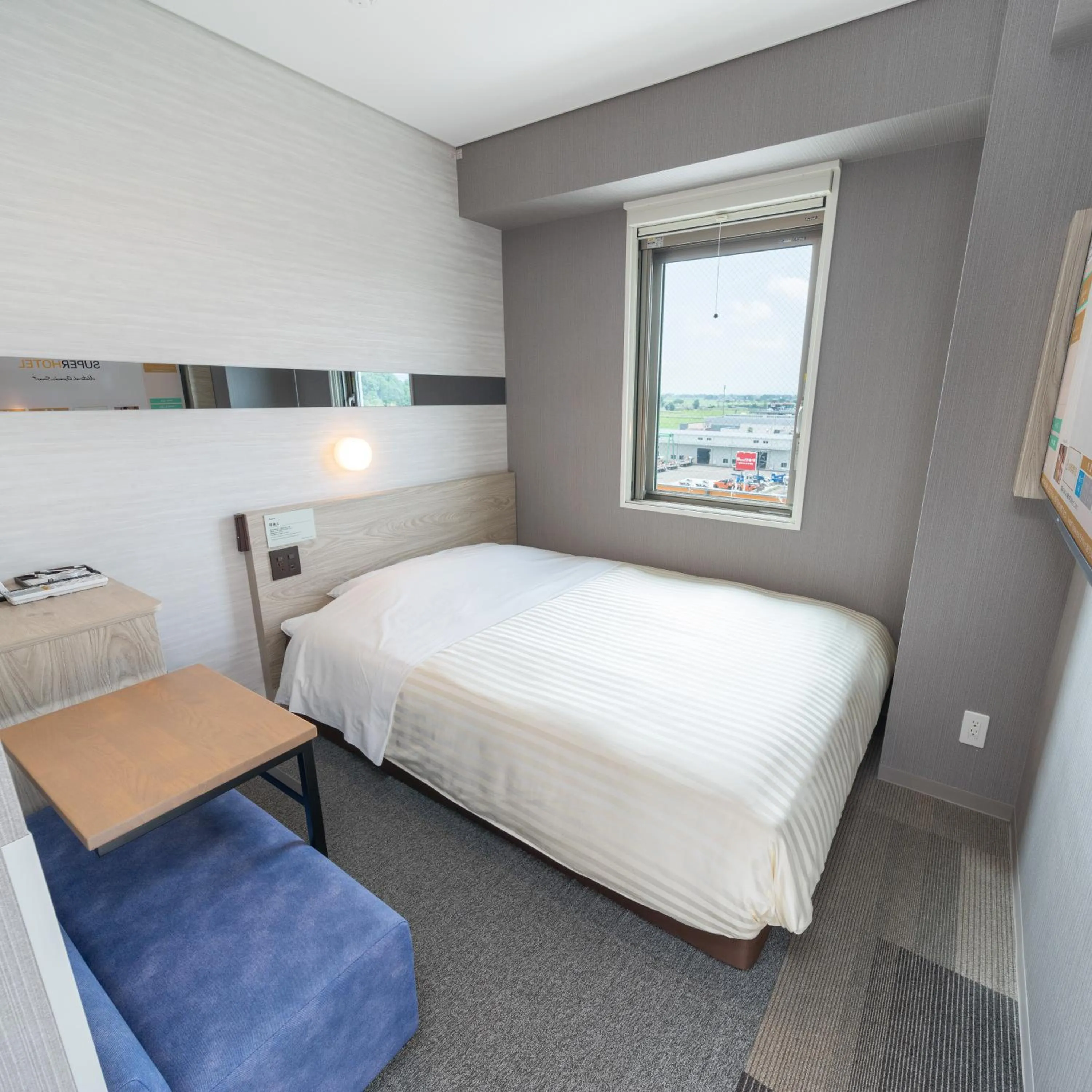 Photo of the whole room, Bed in Super Hotel Sendai Airport Inter